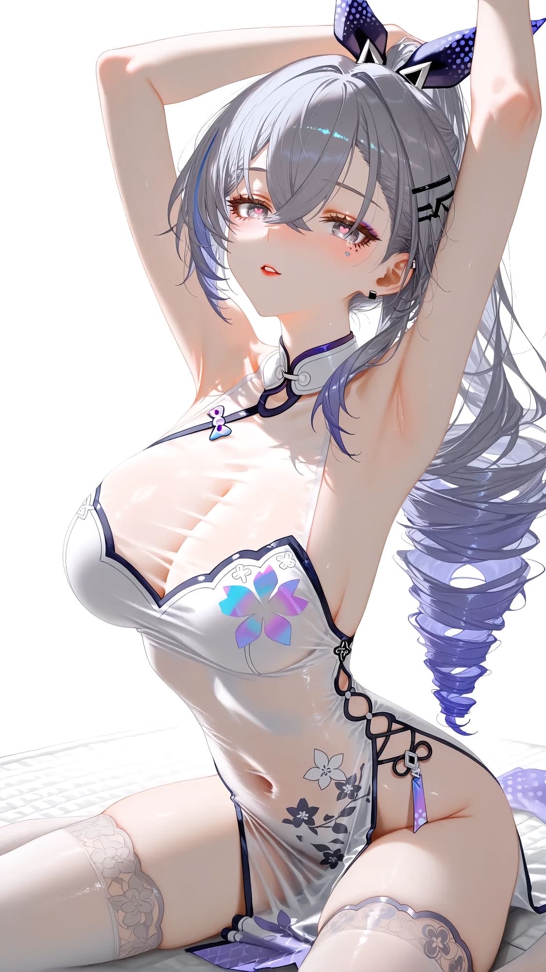 银狼plus 崩坏星穹铁道 黑丝 旗袍