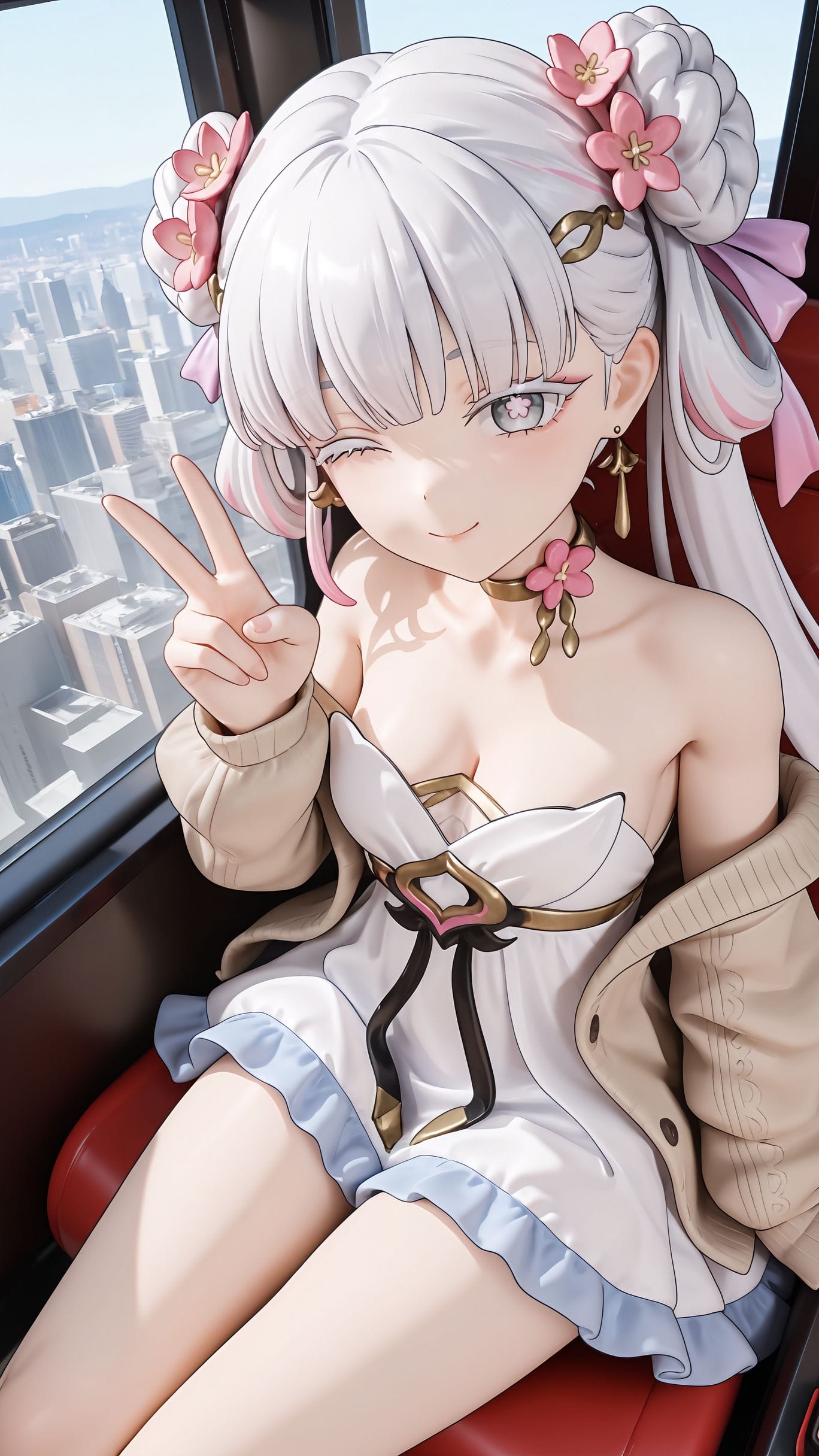 小小个的今汐也是个学生啦，萝莉 游戏角色少女壁纸-皮皮兔动漫