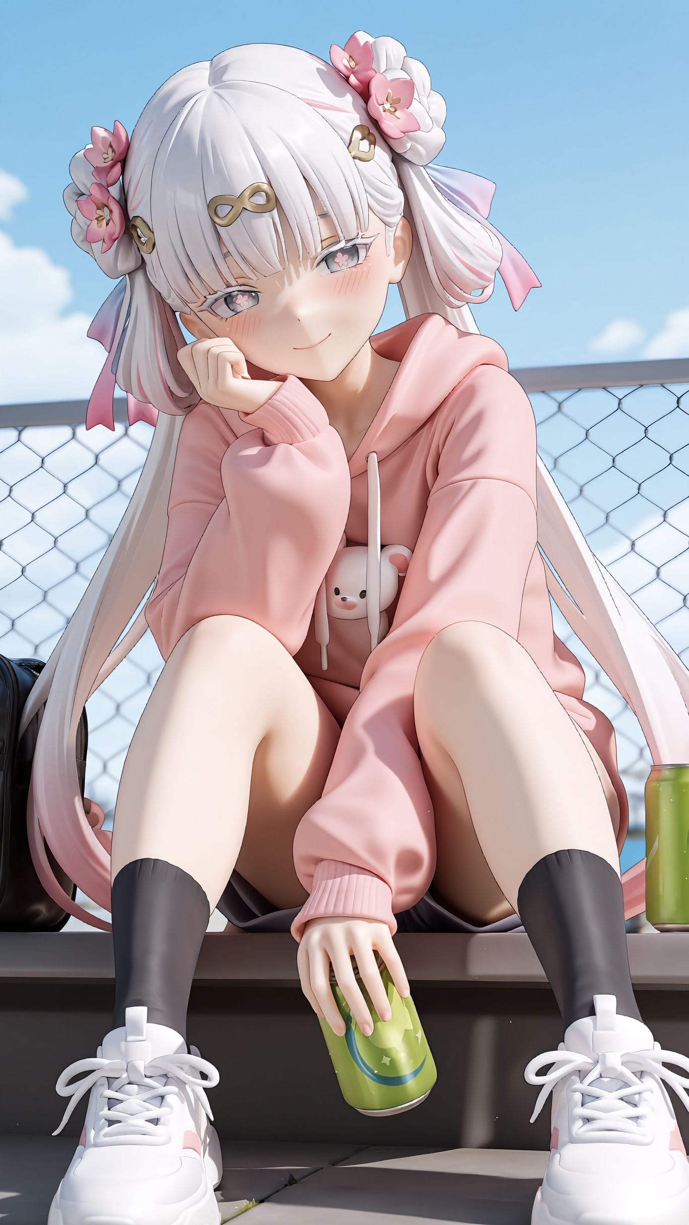 小小个的今汐也是个学生啦，萝莉 游戏角色少女壁纸