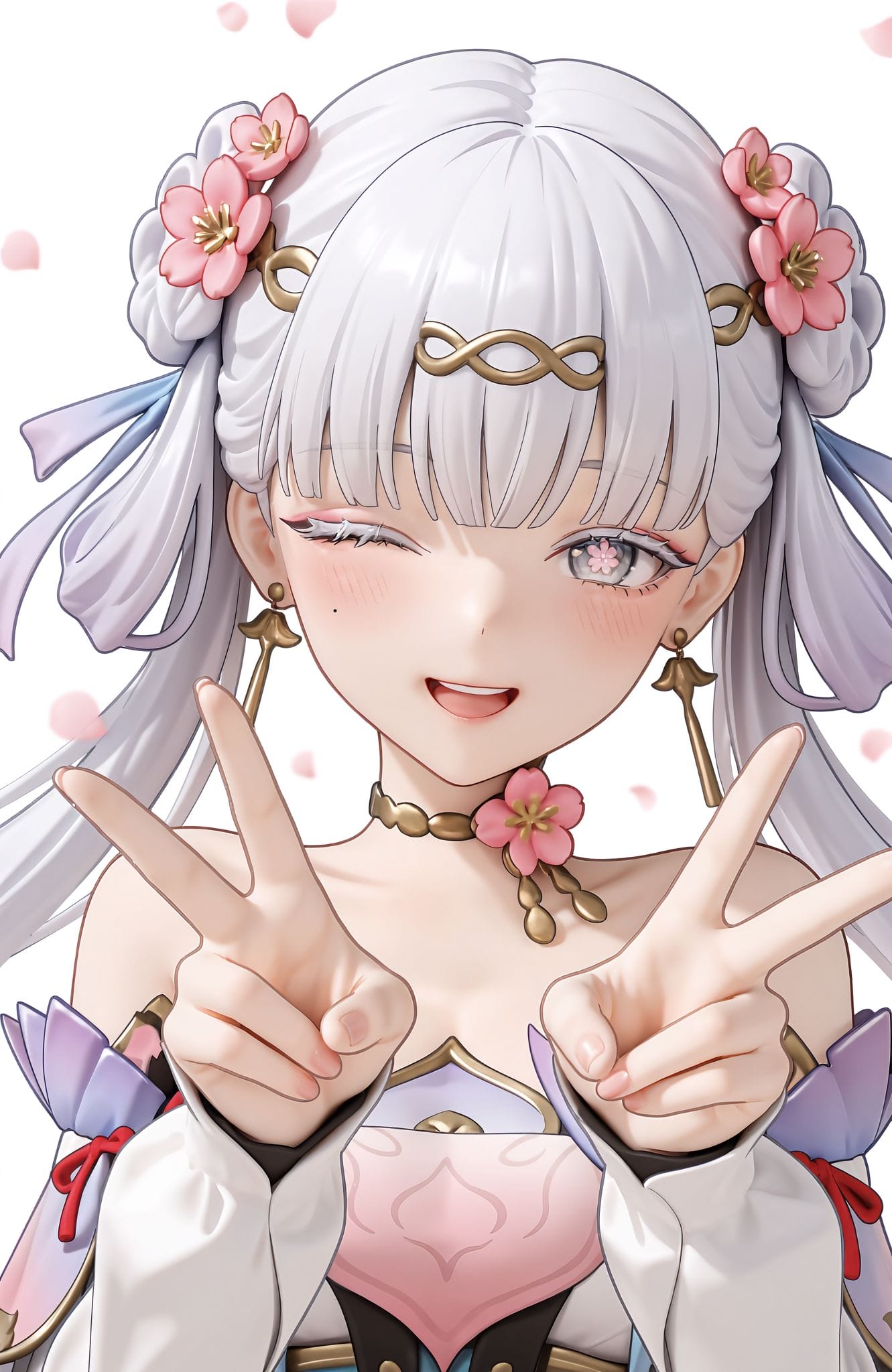 笑汐汐 二次元少女壁纸 鸣潮 今汐 可爱萌-皮皮兔动漫