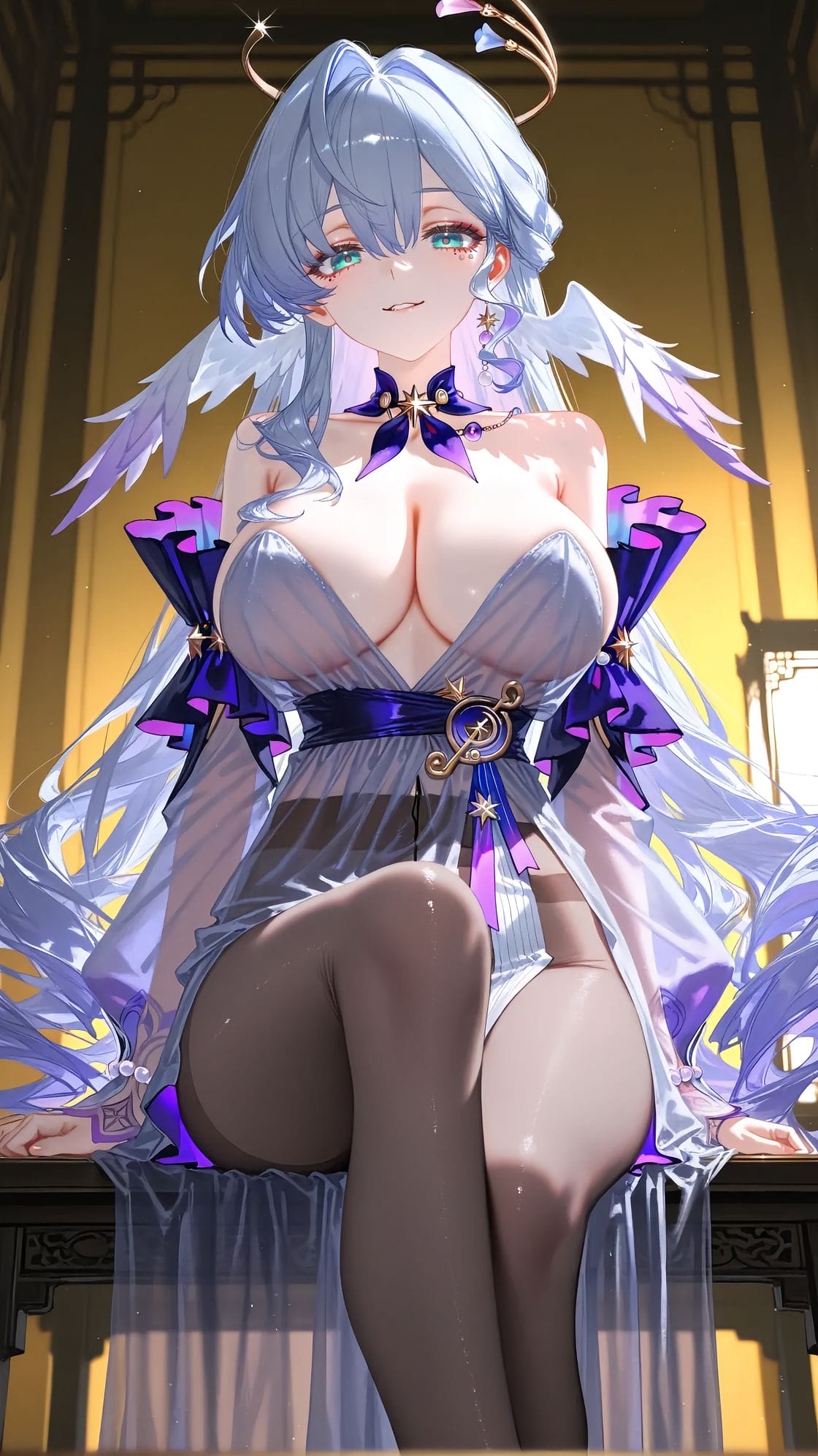 汉服知更鸟 崩坏星穹铁道 在黎明升起时坠落