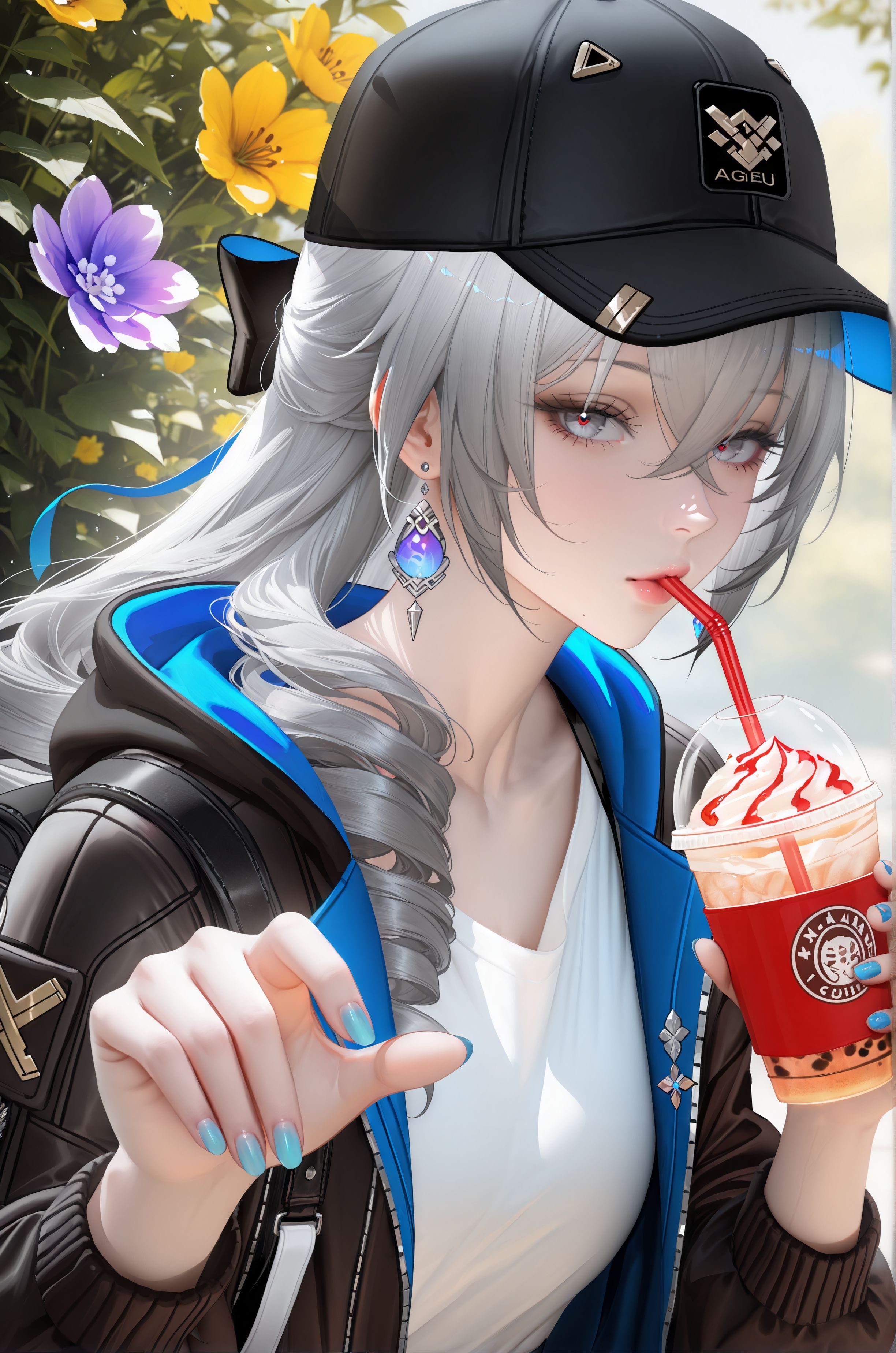 多买了一杯，请你喝。星穹铁道 布洛妮娅 卡芙卡 二次元