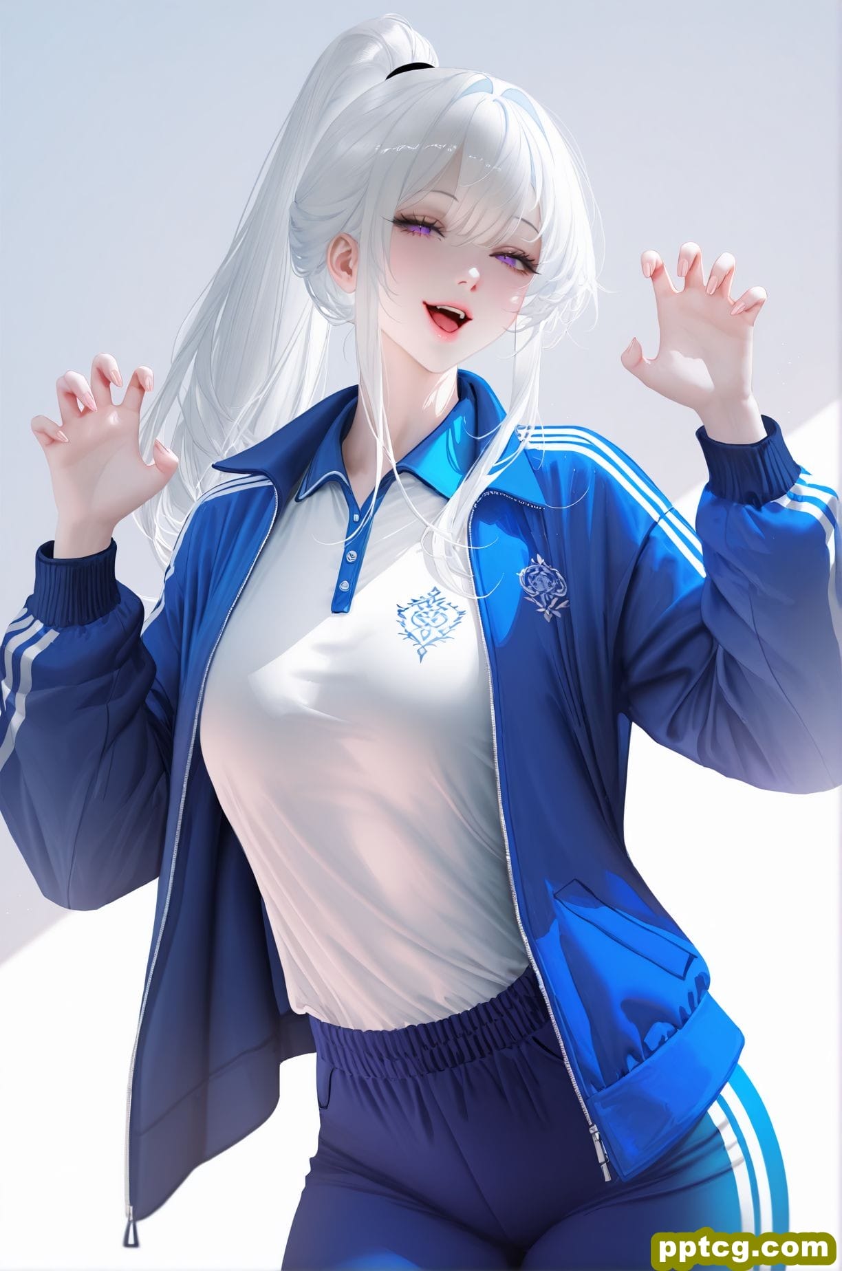 活泼的学姐 二次元 白毛-皮皮兔动漫