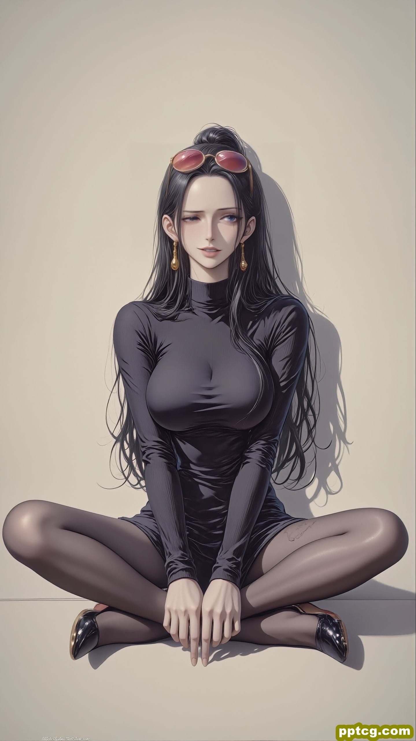 海贼王 肯豆风 罗宾 黑丝袜 美图壁纸