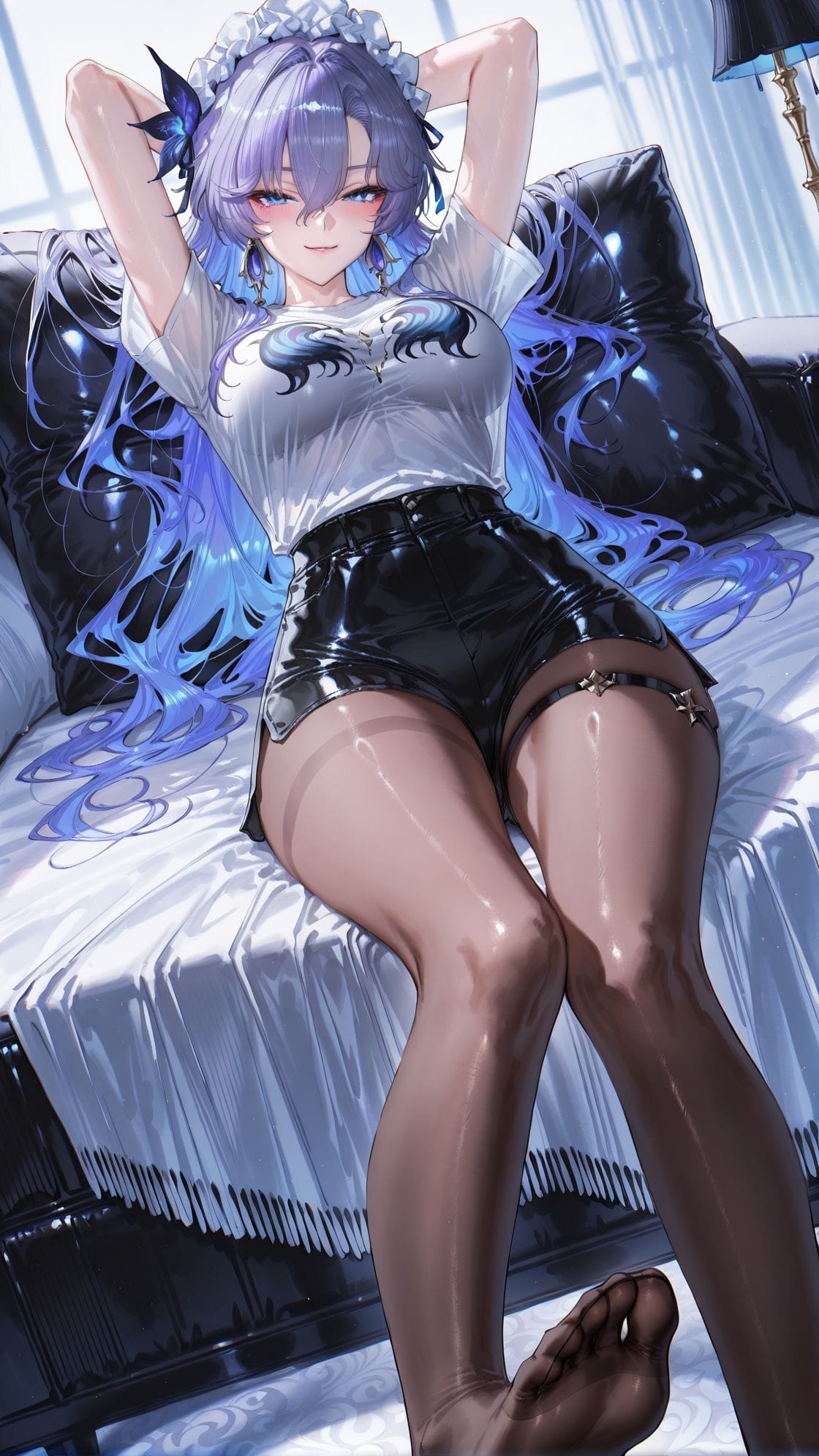 【鸣潮】坎特蕾拉 二次元游戏美女 大长腿