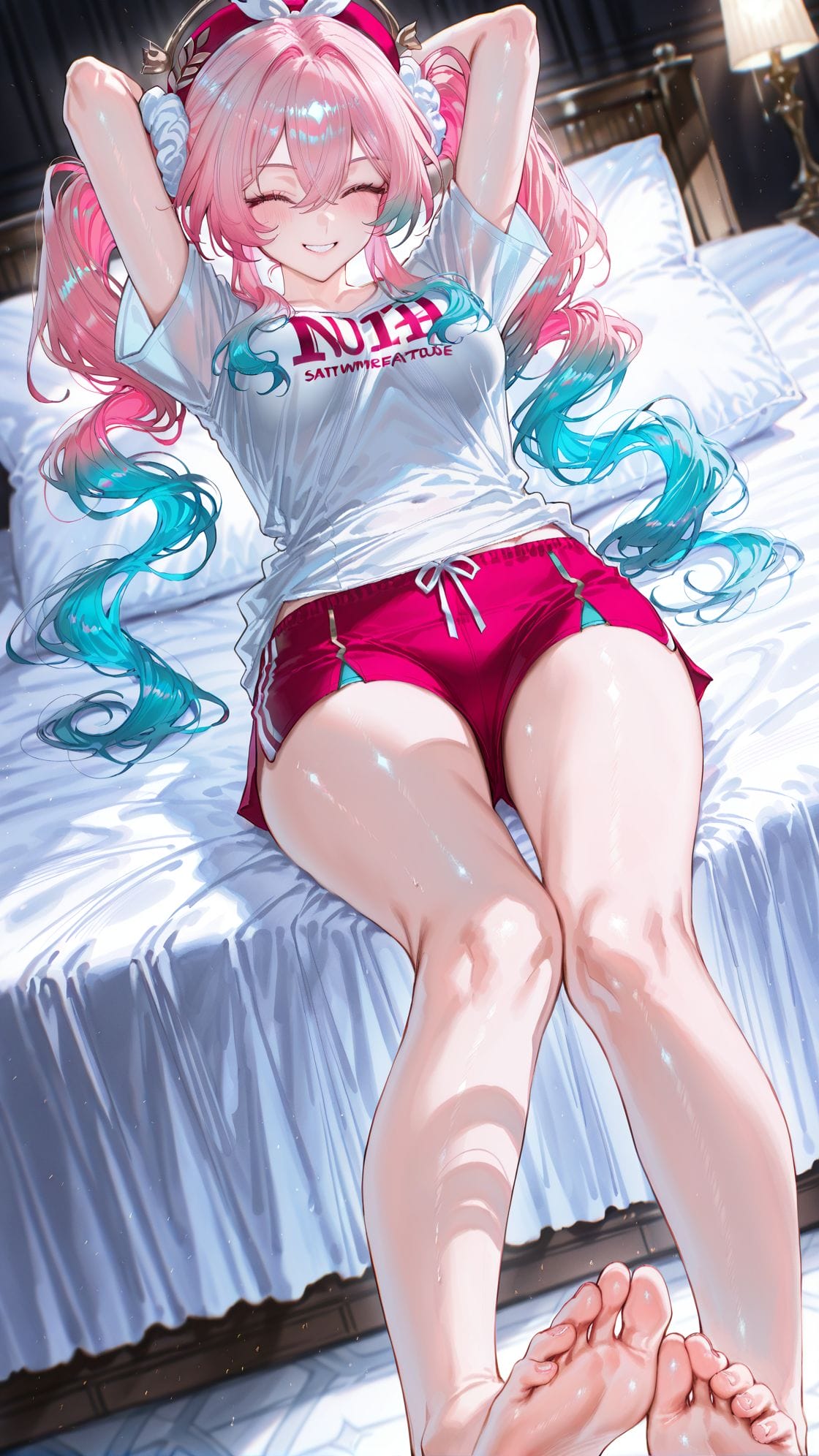 崩坏星穹铁道 风堇 二次元女孩 沙发 丝袜