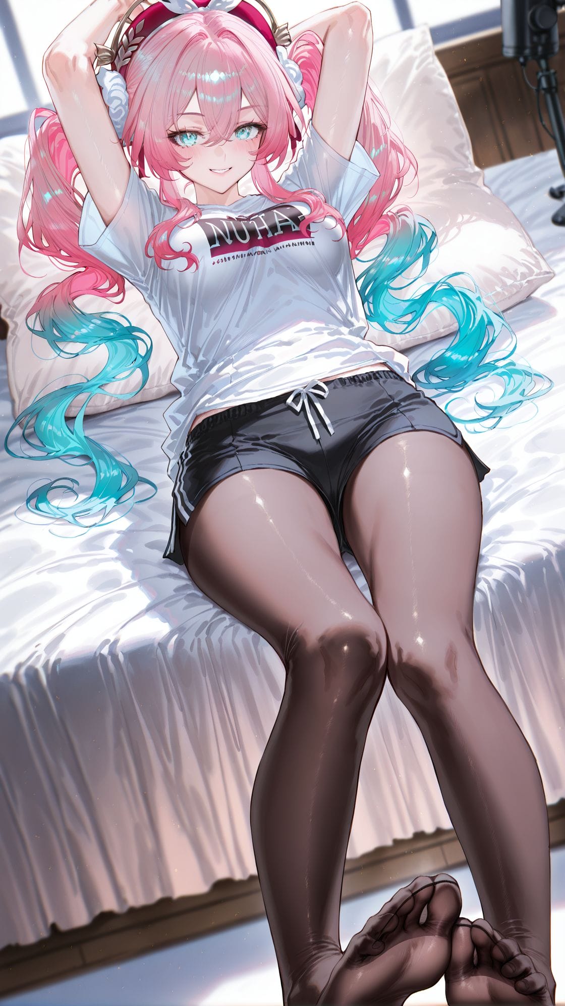 崩坏星穹铁道 风堇 二次元女孩 沙发 丝袜