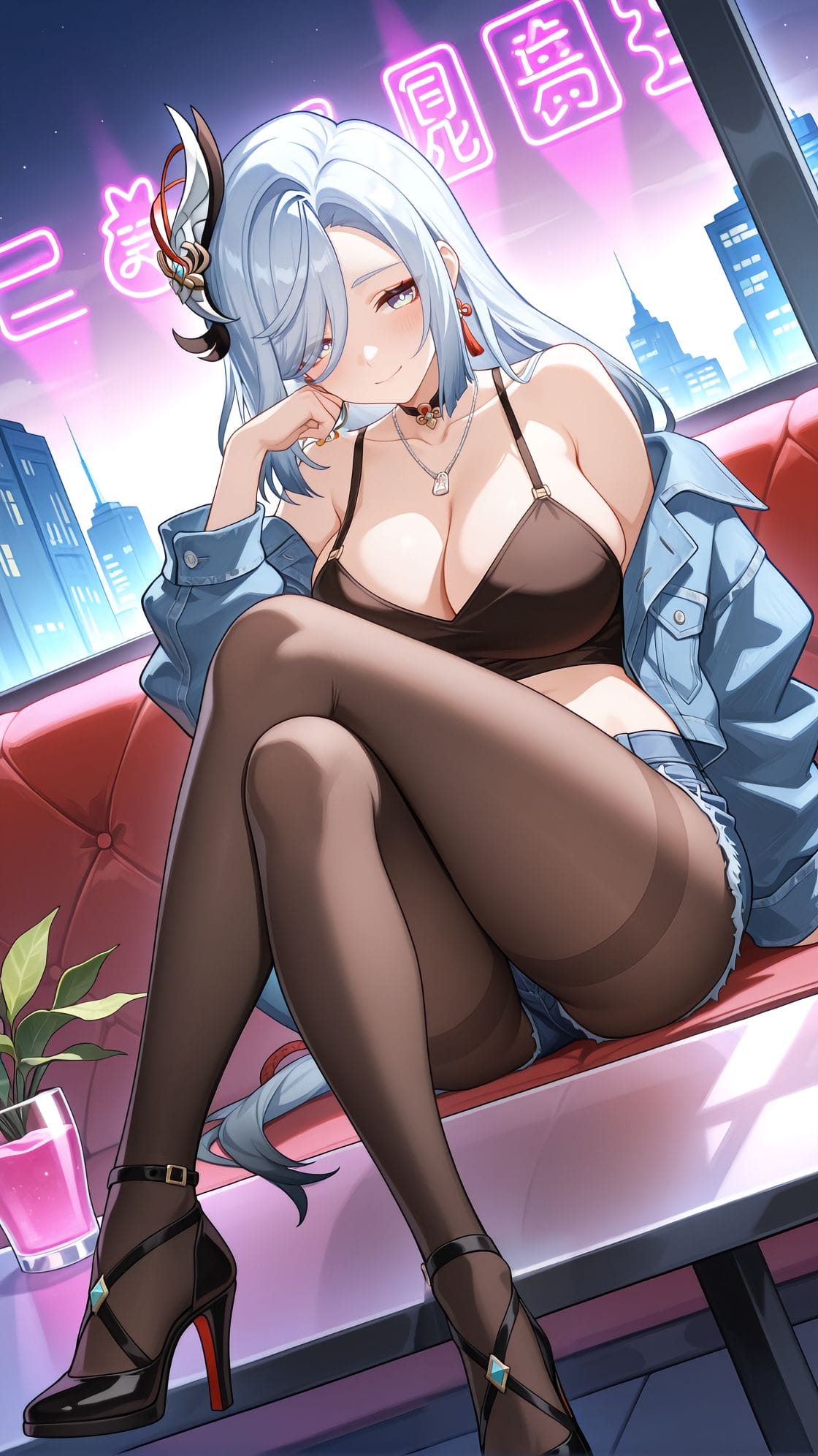 二次元游戏 原神 申鹤美图壁纸