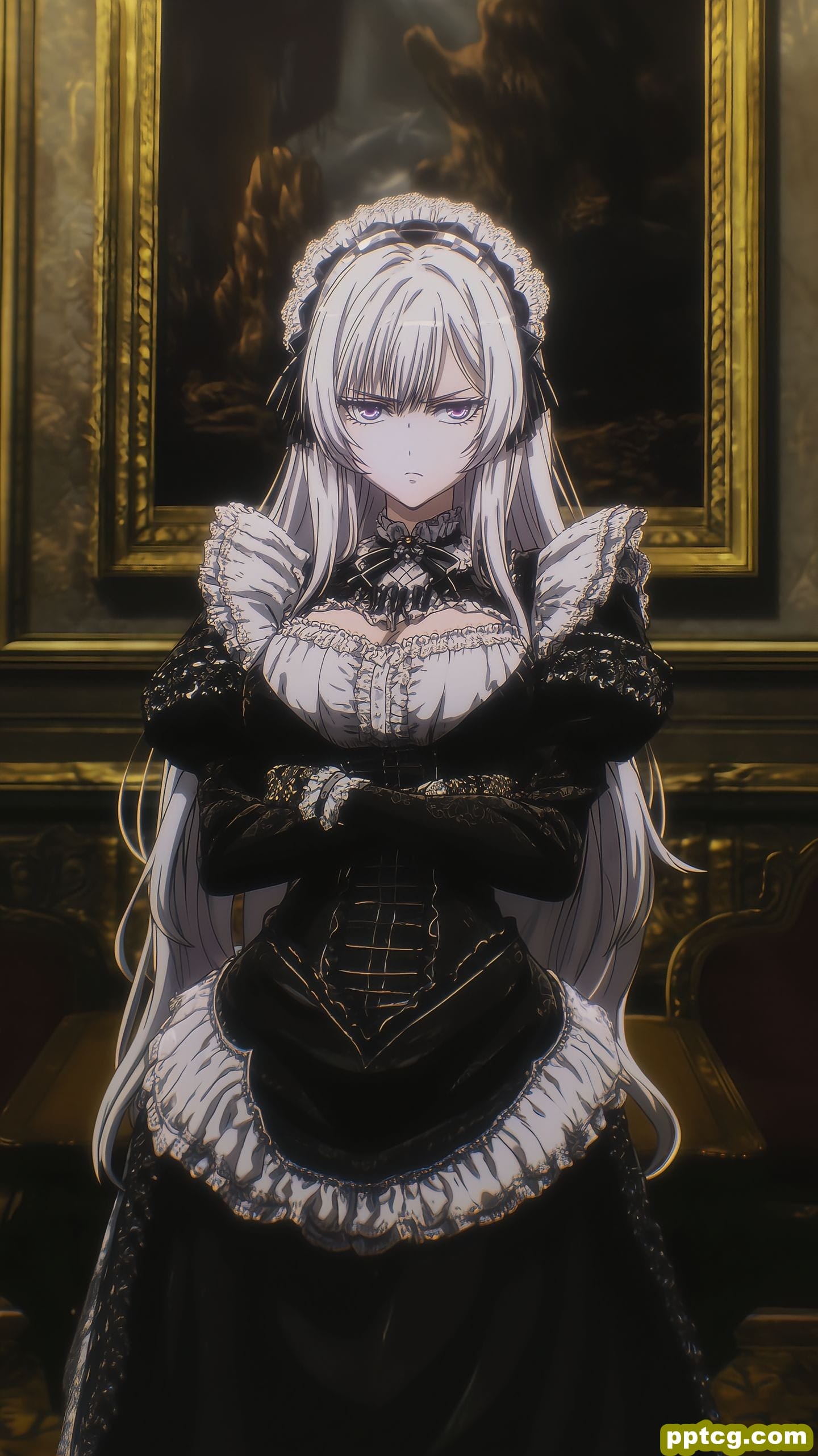 日漫风格 壁纸 女仆装 好图分享