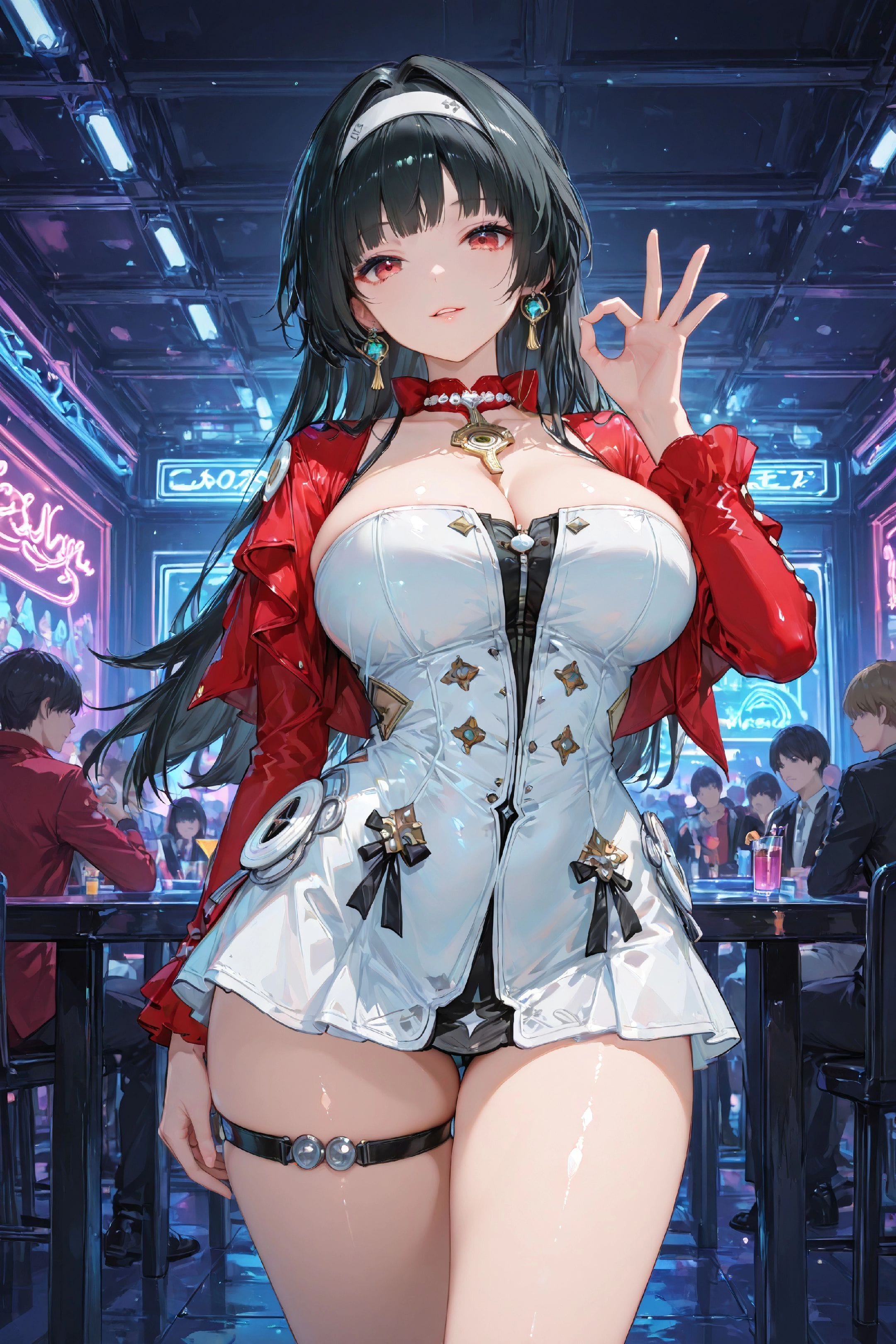 二次元少女美图【绝区零 耀嘉音】大长腿美女