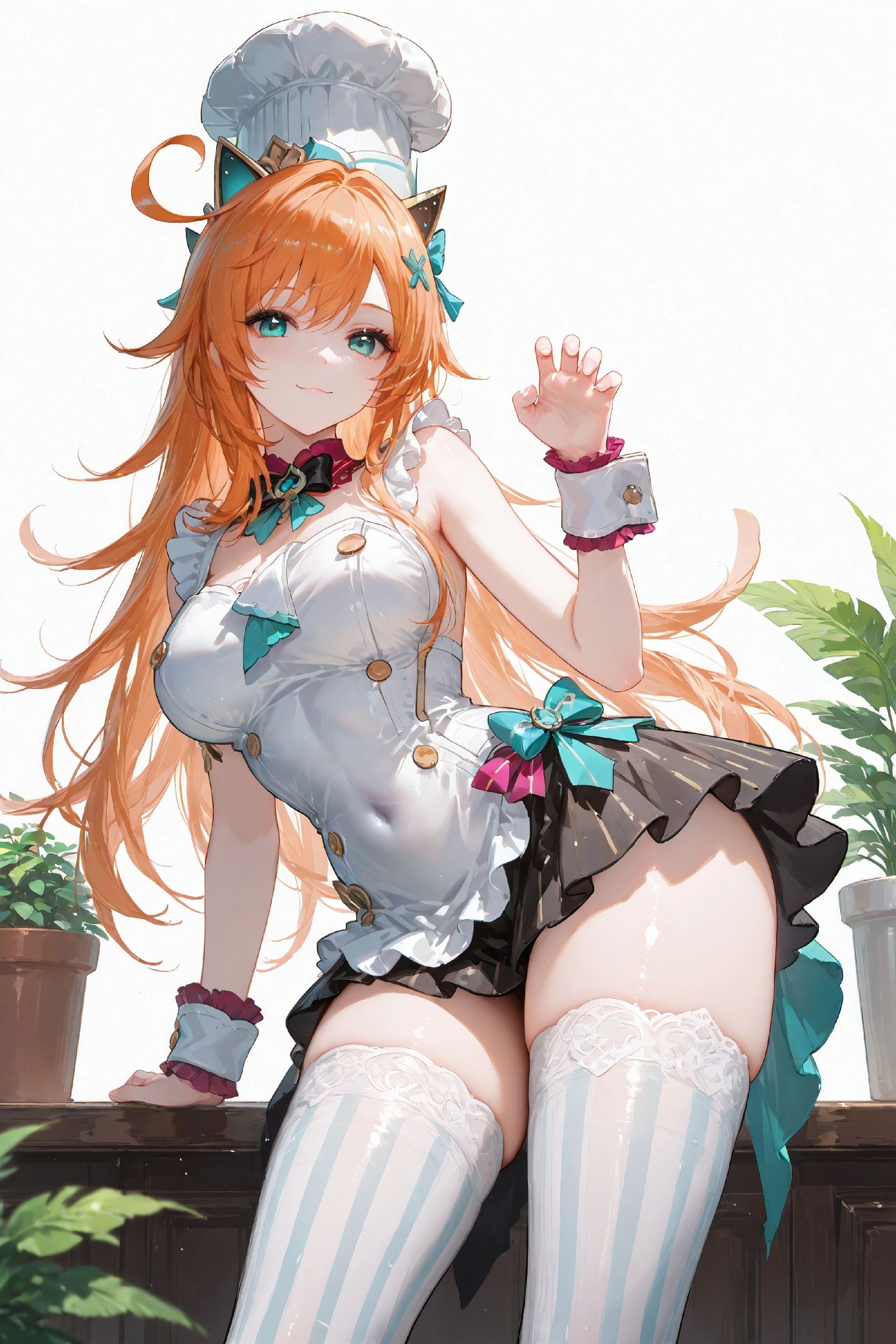 二次元少女美图 原神 爱可菲-皮皮兔动漫