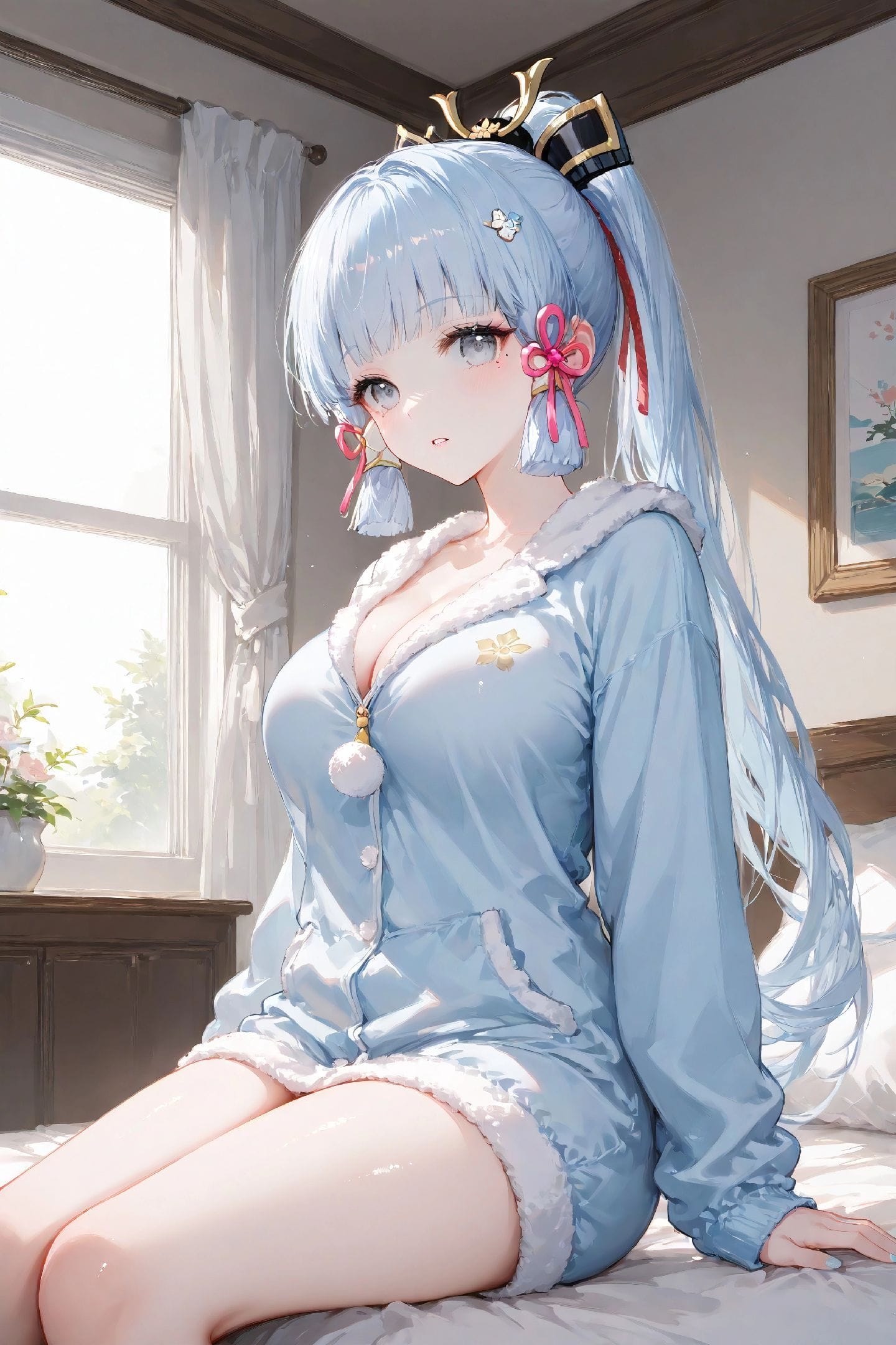 【原神 神里绫华】二次元少女 睡衣 可爱