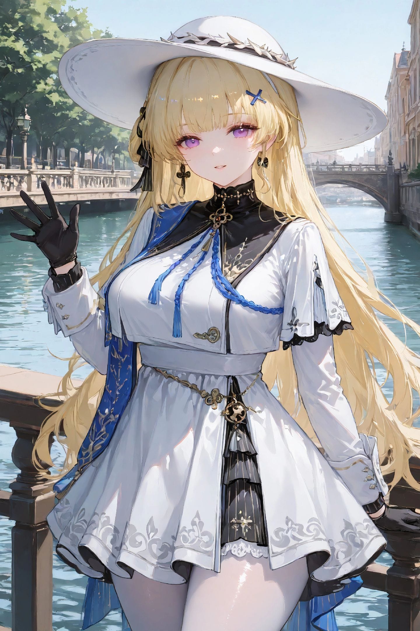 二次元美图 【鸣潮 菲比】女孩与美食 餐厅 可爱