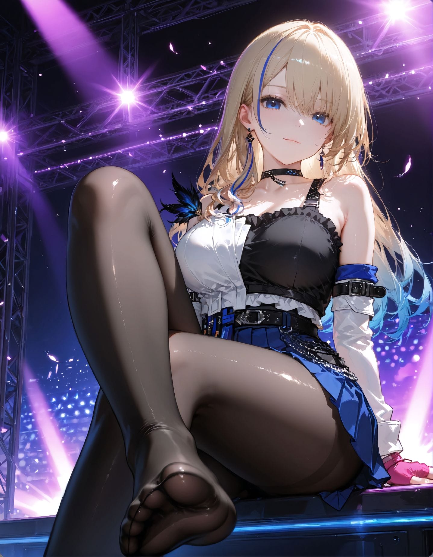 【崩坏星穹铁道 希露瓦】二次元游戏 黑丝 丝袜 美图壁纸收藏分享-皮皮兔动漫