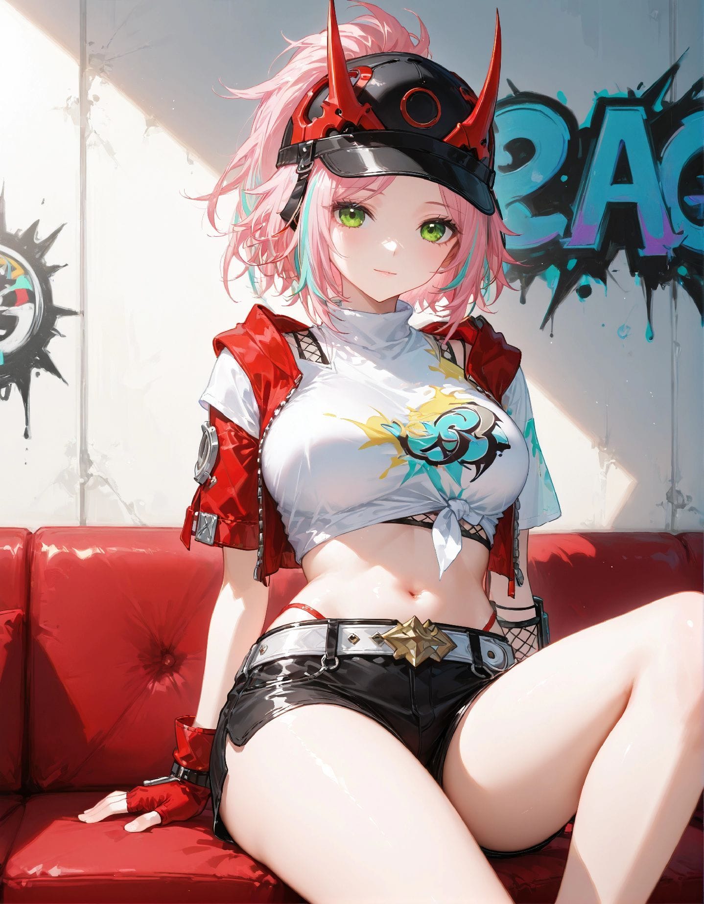 二次元少女美图【崩坏星穹铁道 乱破】美腿 壁纸收藏 分享 ai绘画