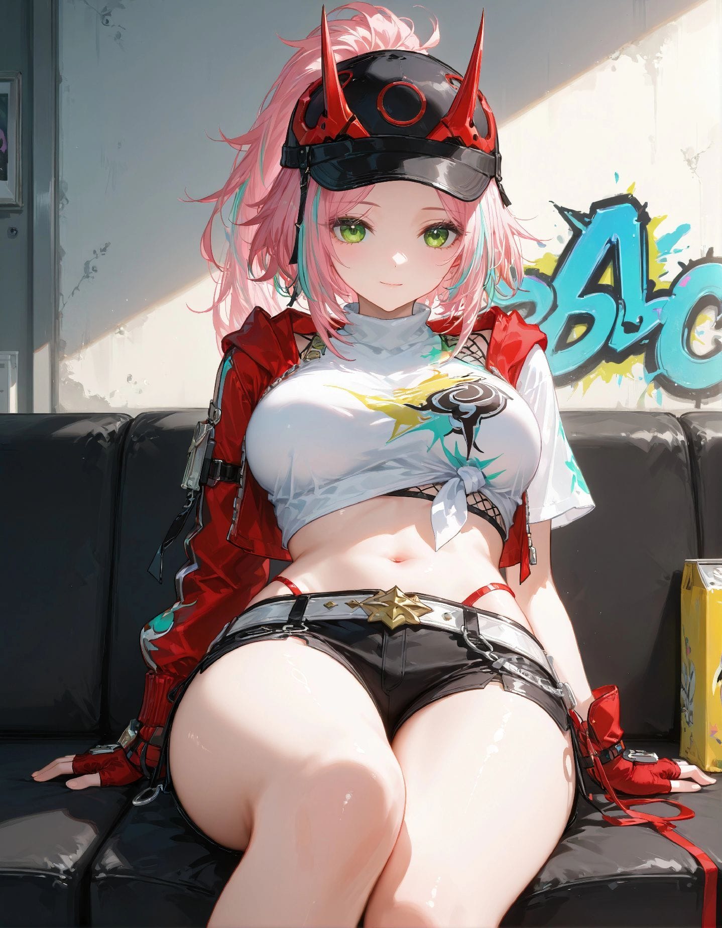 二次元少女美图【崩坏星穹铁道 乱破】美腿 壁纸收藏 分享 ai绘画