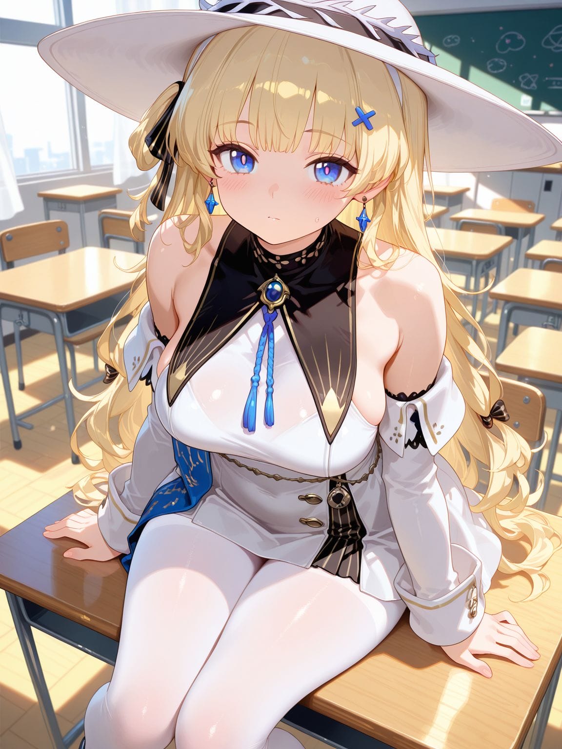 【鸣潮 菲比】美图收藏分享 二次元图片壁纸 萌系 校园 教室