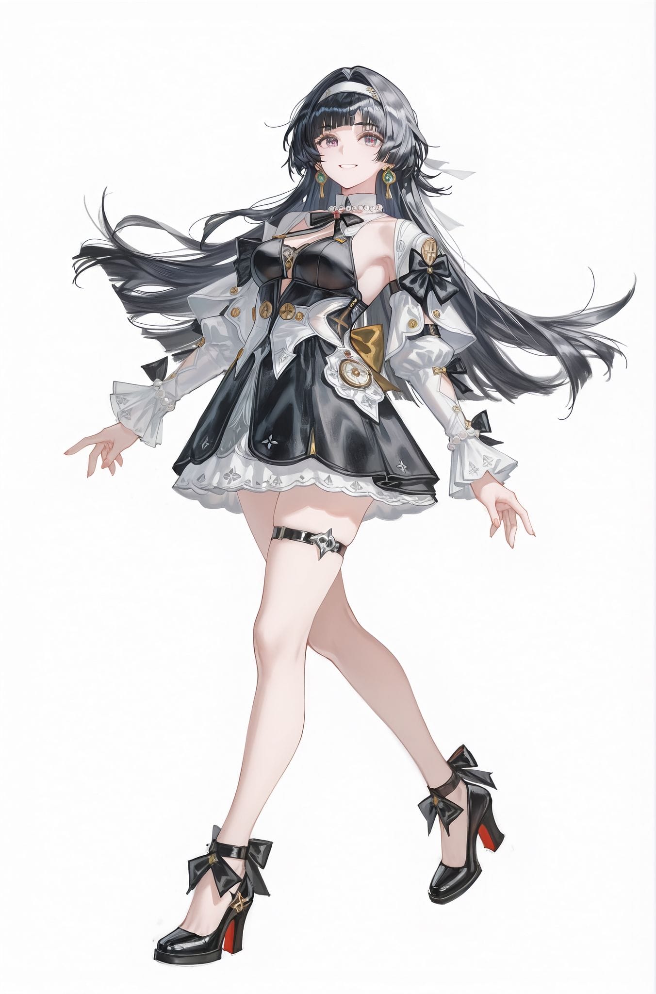 百变嘉音 耀嘉音 绝区零 米哈游 立绘 AI绘画