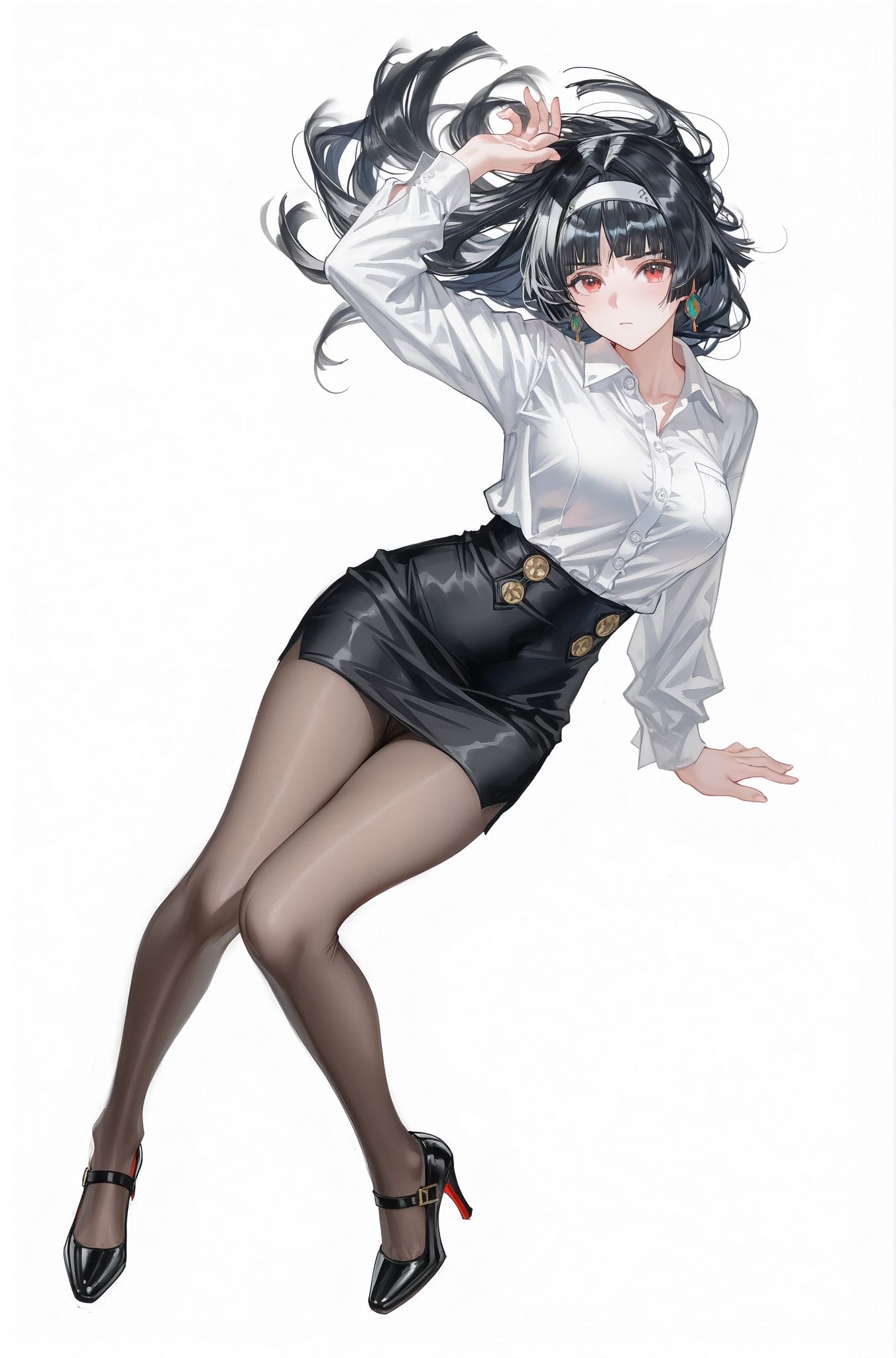 百变嘉音 耀嘉音 绝区零 米哈游 立绘 AI绘画