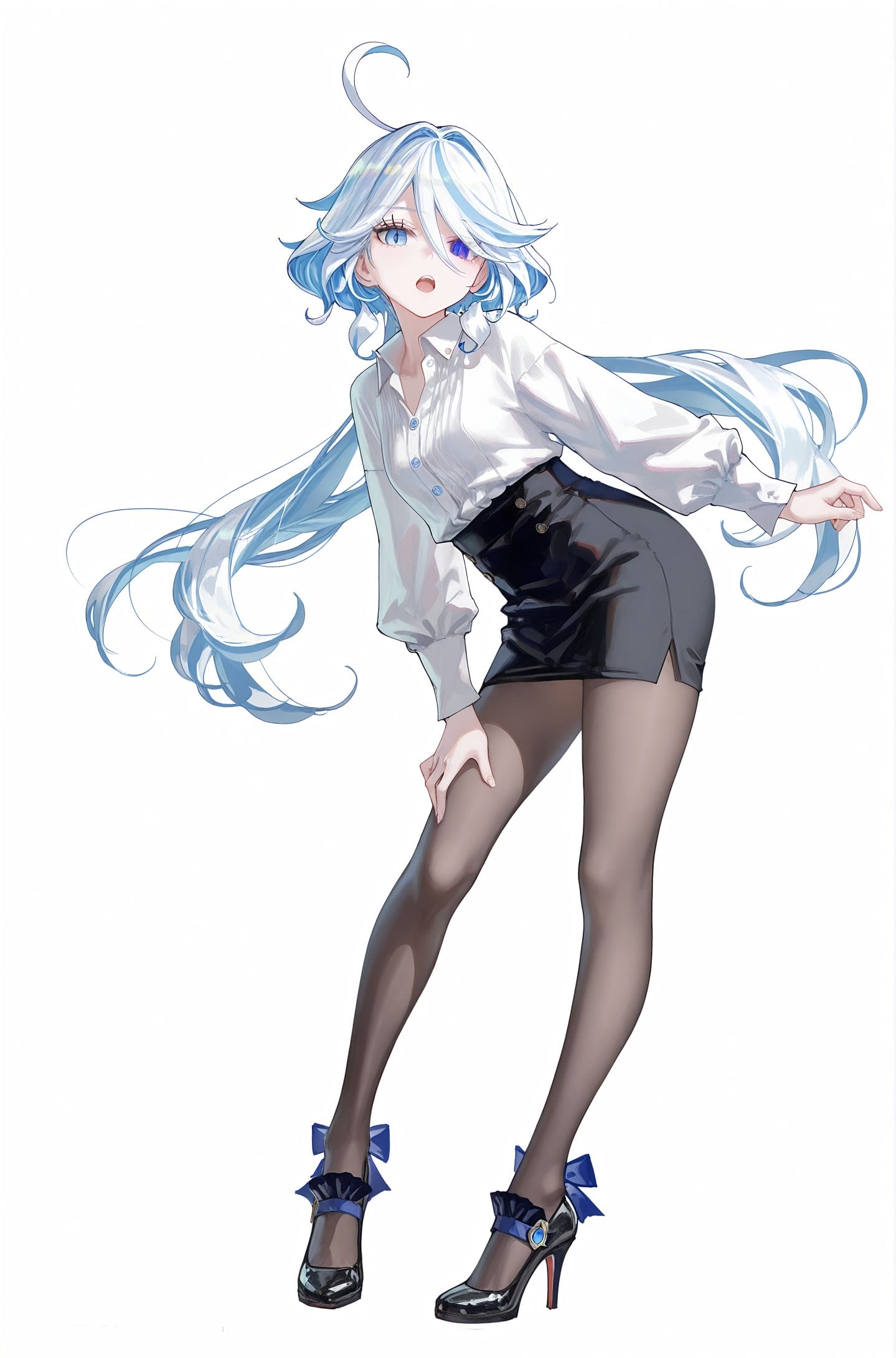 百变可爱芙芙 芙宁娜 原神 立绘 二次元壁纸