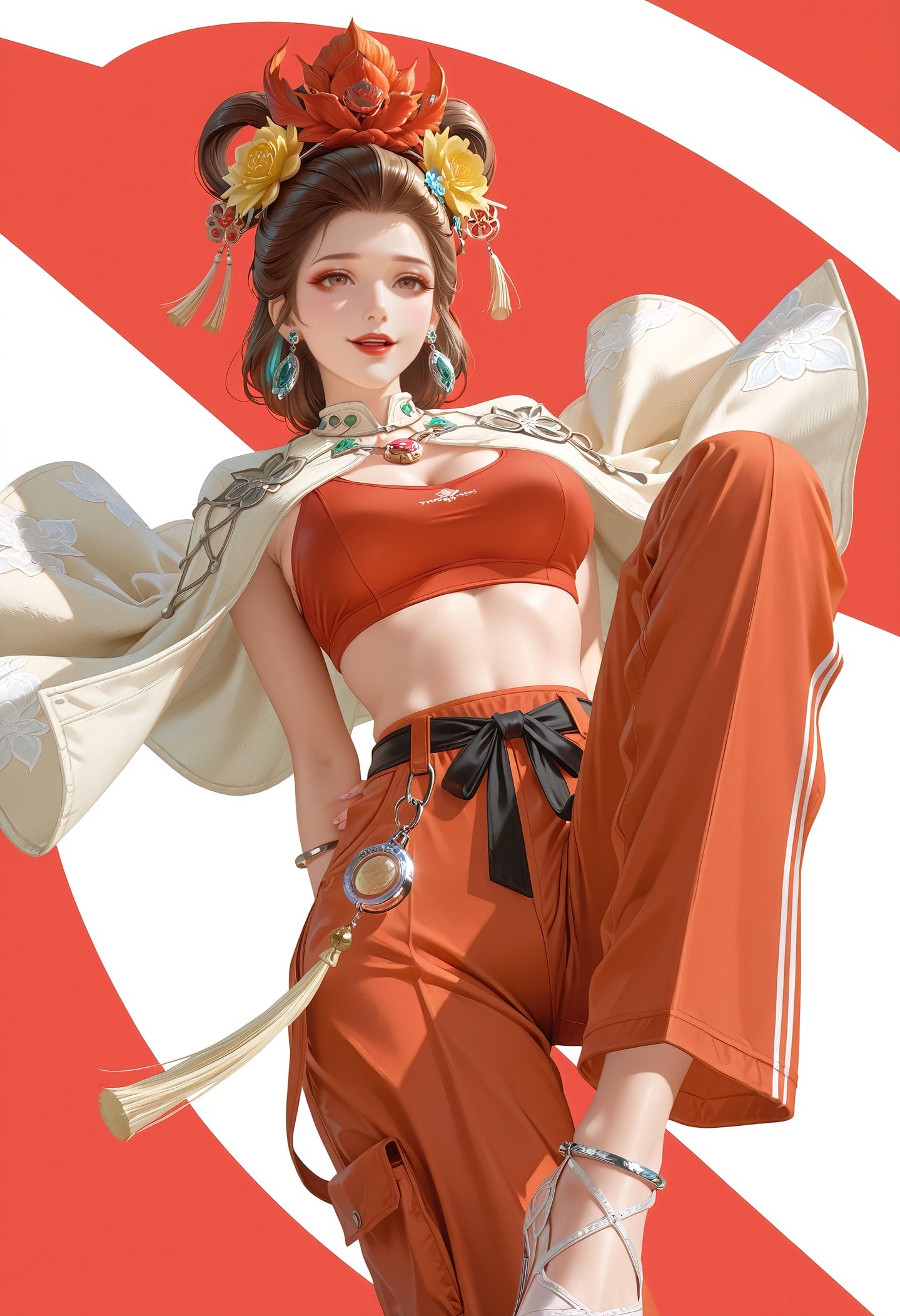 王者荣耀系列 游戏壁纸美女潮图 太美了