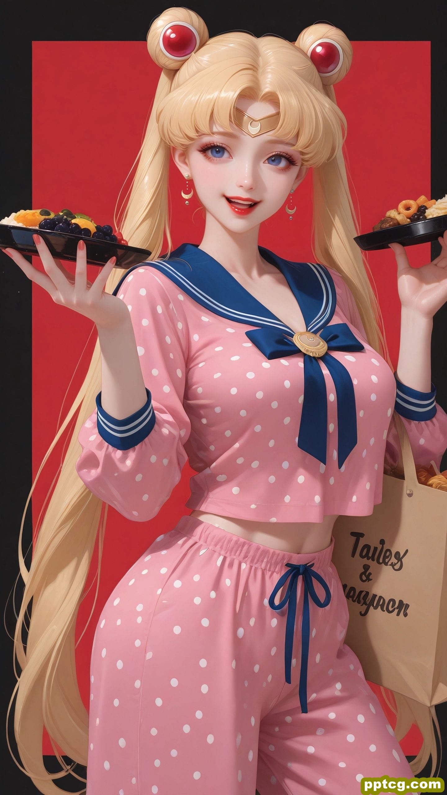 你该换壁纸 人物插画 二次元 美少女战士