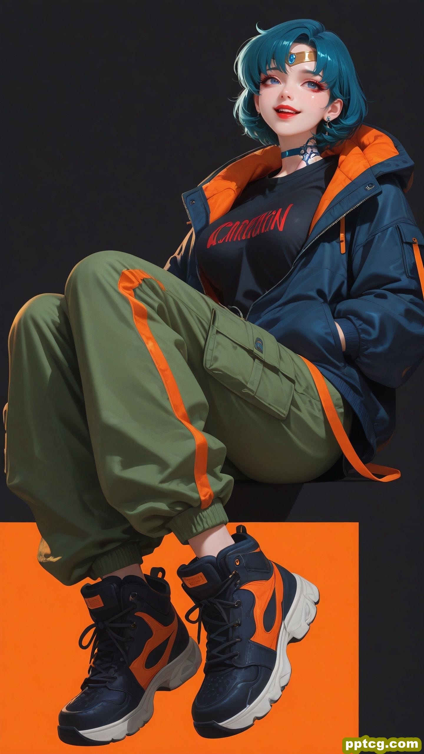 你该换壁纸 人物插画 二次元 美少女战士