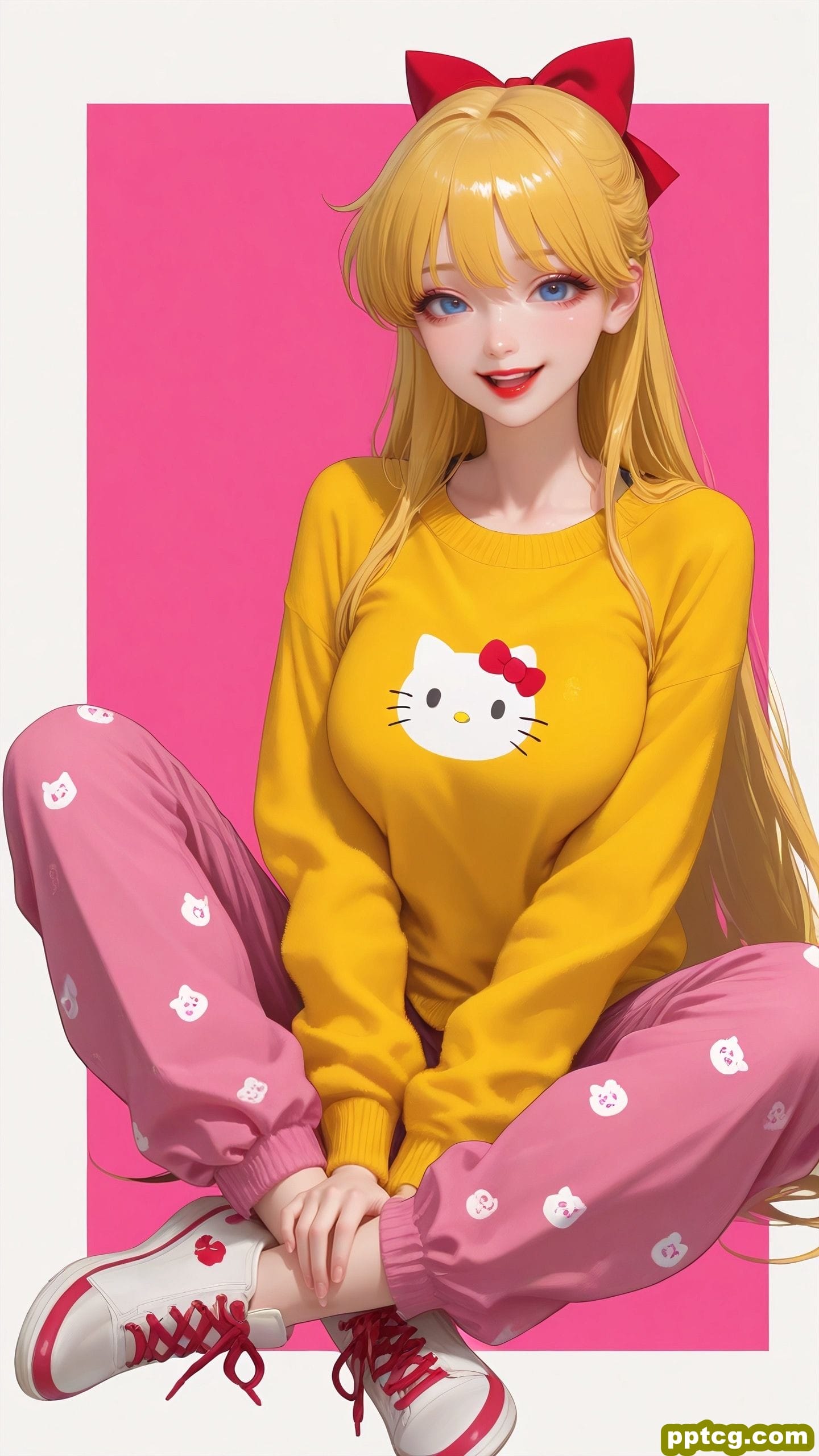 你该换壁纸 人物插画 二次元 美少女战士