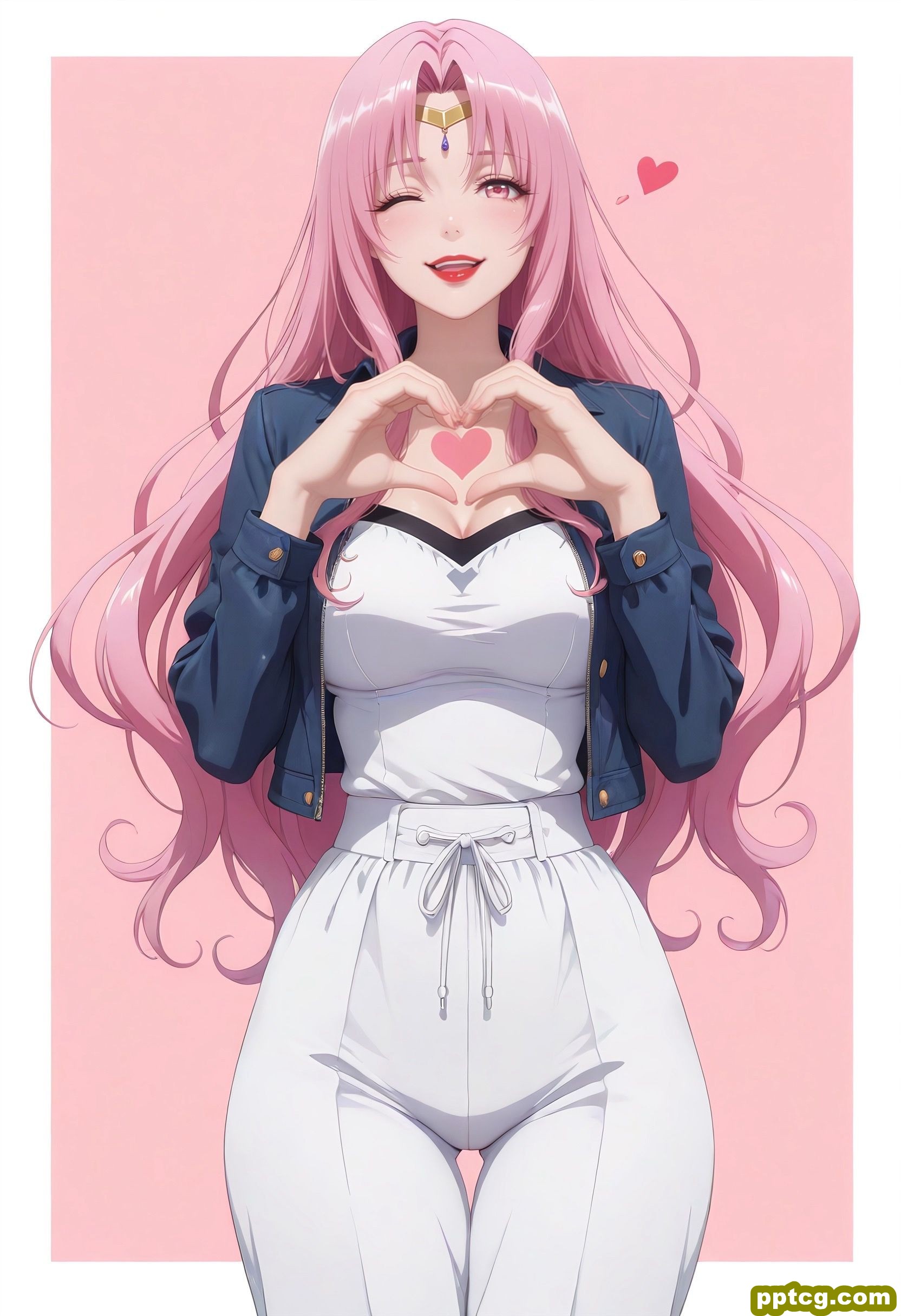二次元少女壁纸 潮图 可爱表情