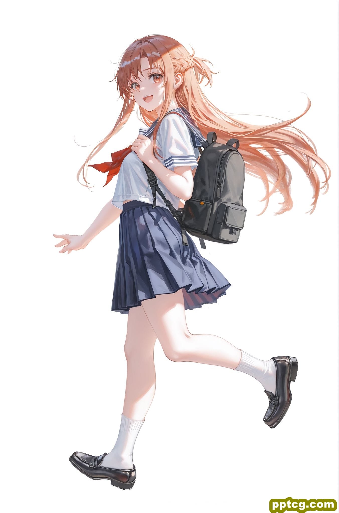 换装亚丝娜 立绘 二次元少女 刀剑神域 AI绘画