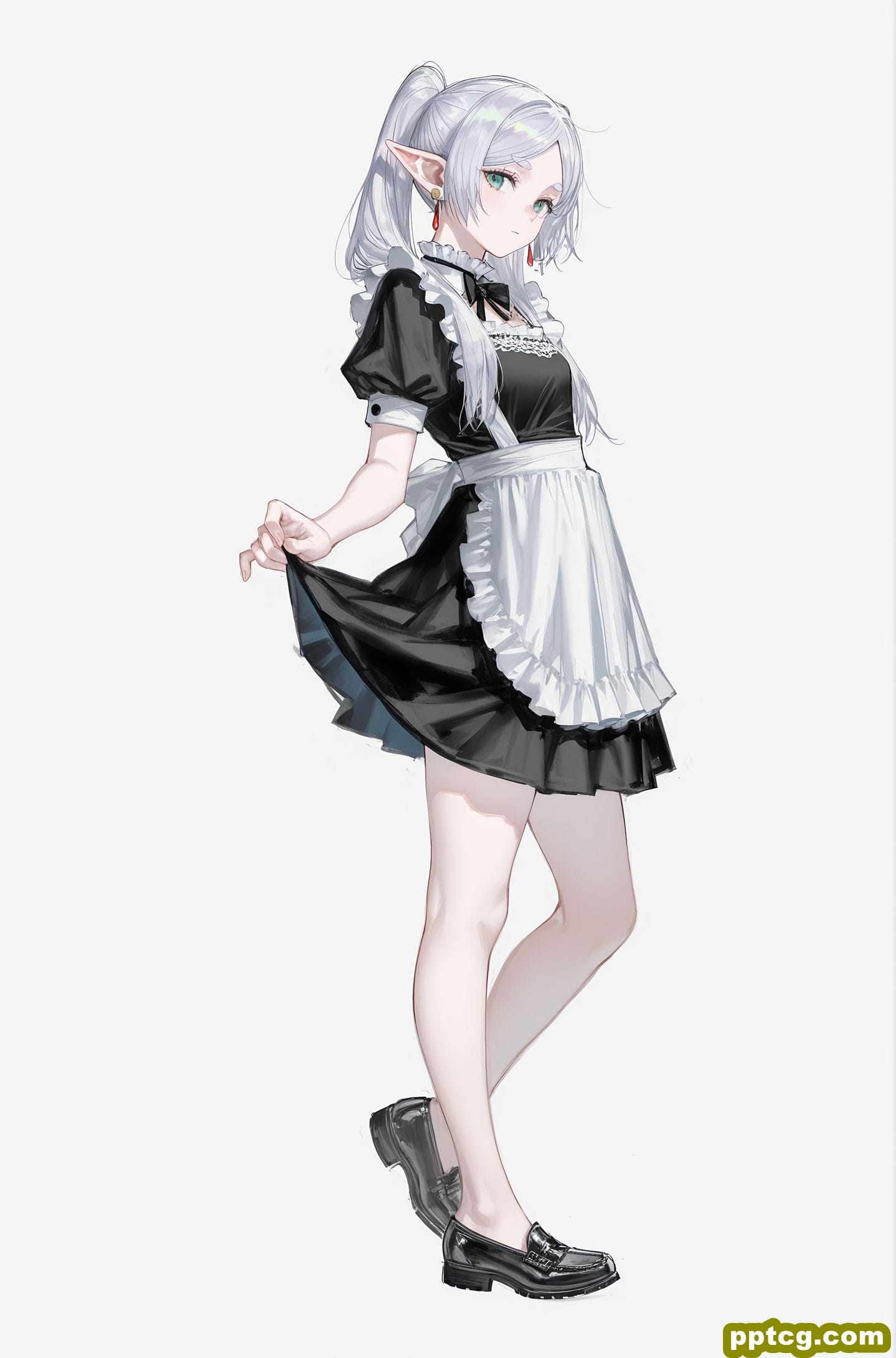 变装芙莉莲 AI绘画 二次元 立绘