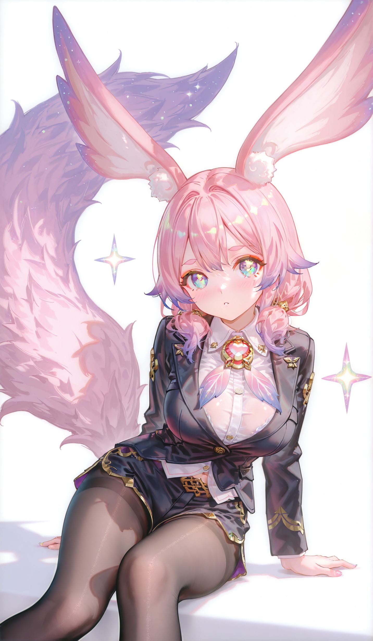 崩坏星穹铁道 ai绘画 二次元 可爱 粉色系