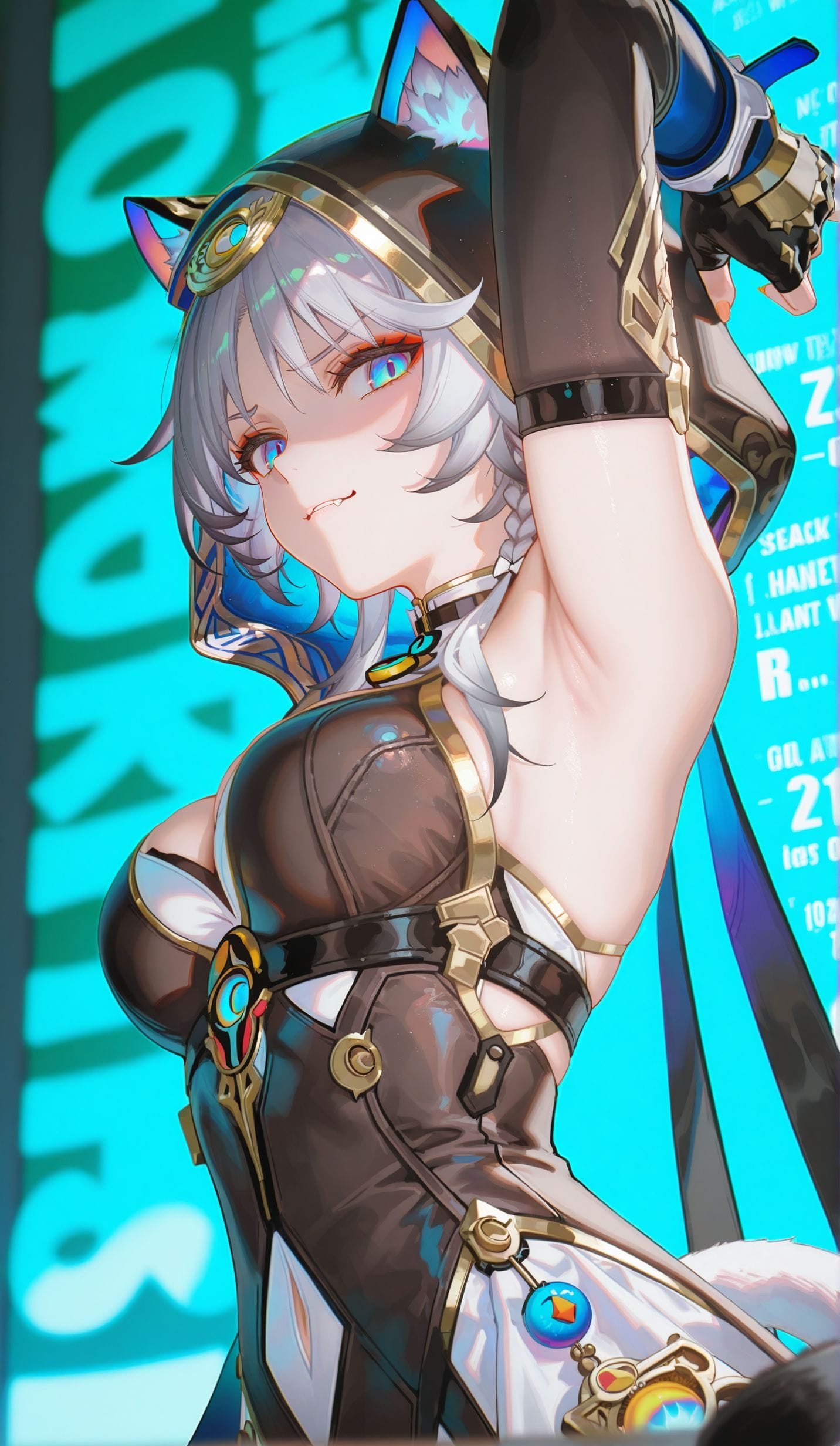 赛菲尔 崩坏星穹铁道 二次元少女 ai绘画