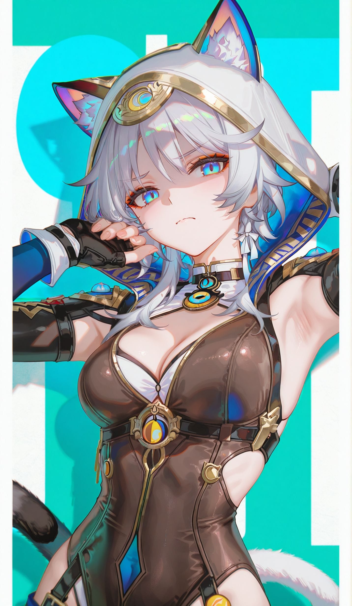 赛菲尔 崩坏星穹铁道 二次元少女 ai绘画