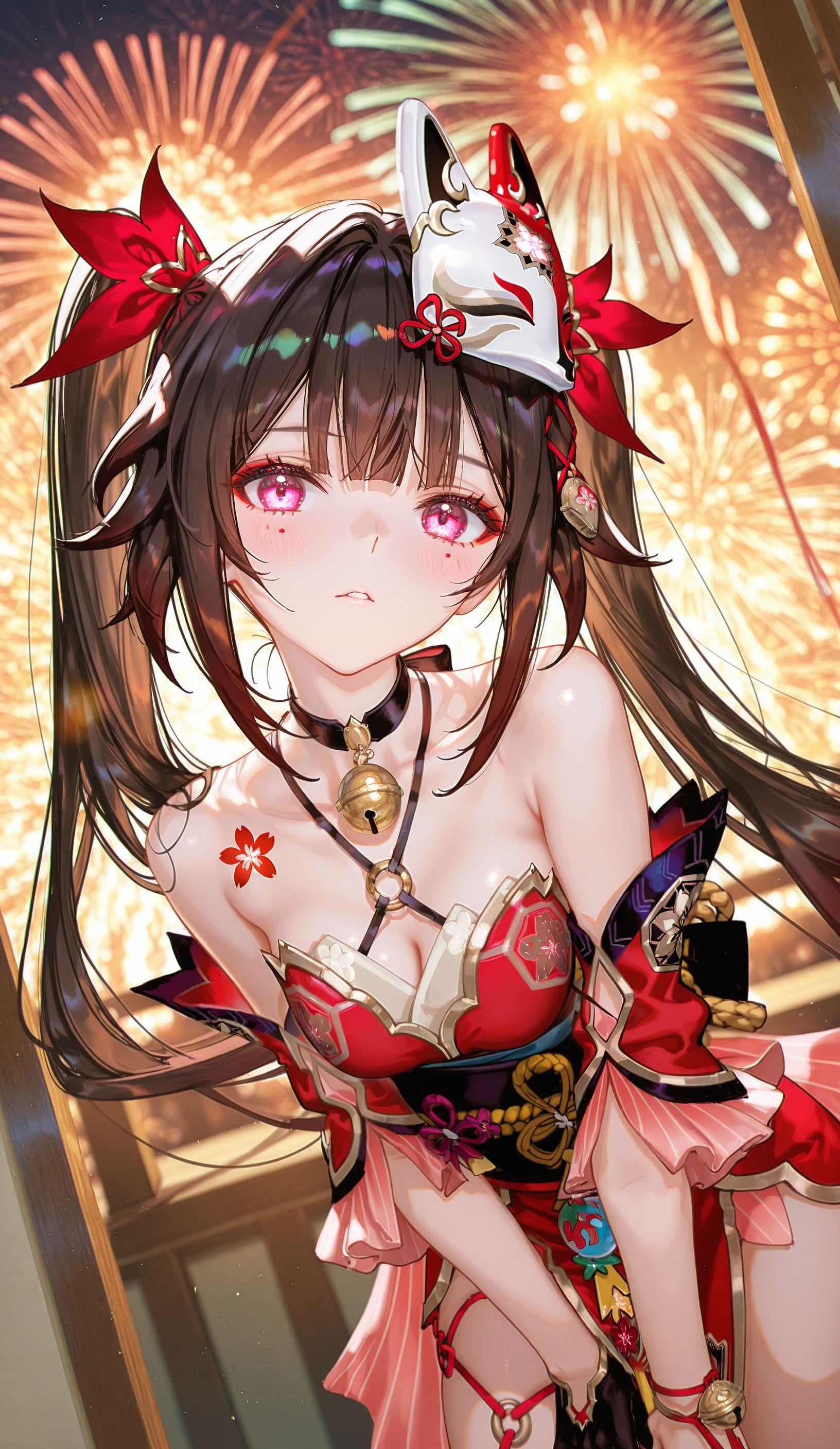 花火 崩坏星穹铁道 ai二次元壁纸 烟花-皮皮兔动漫