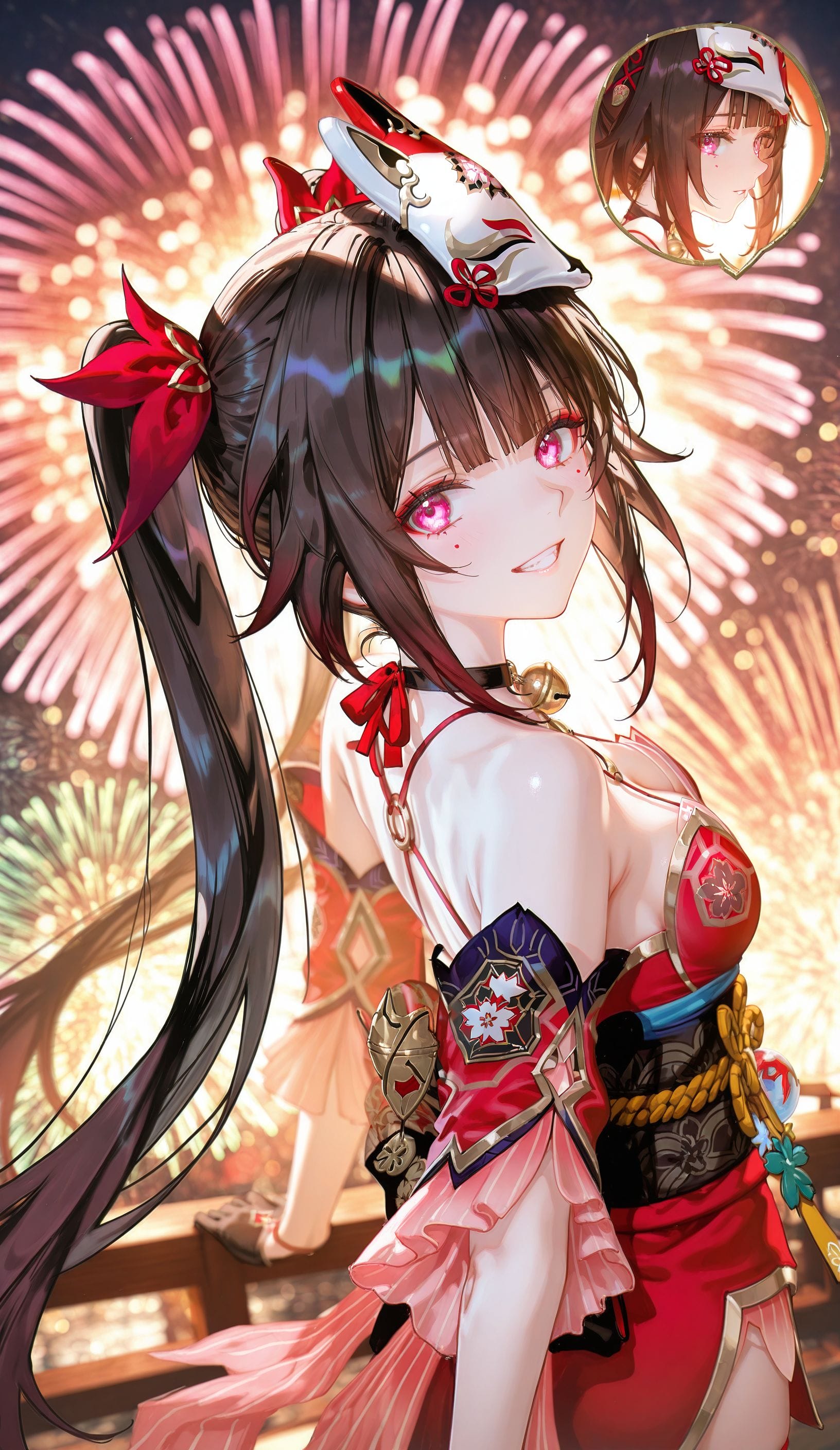 花火 崩坏星穹铁道 ai二次元壁纸 烟花