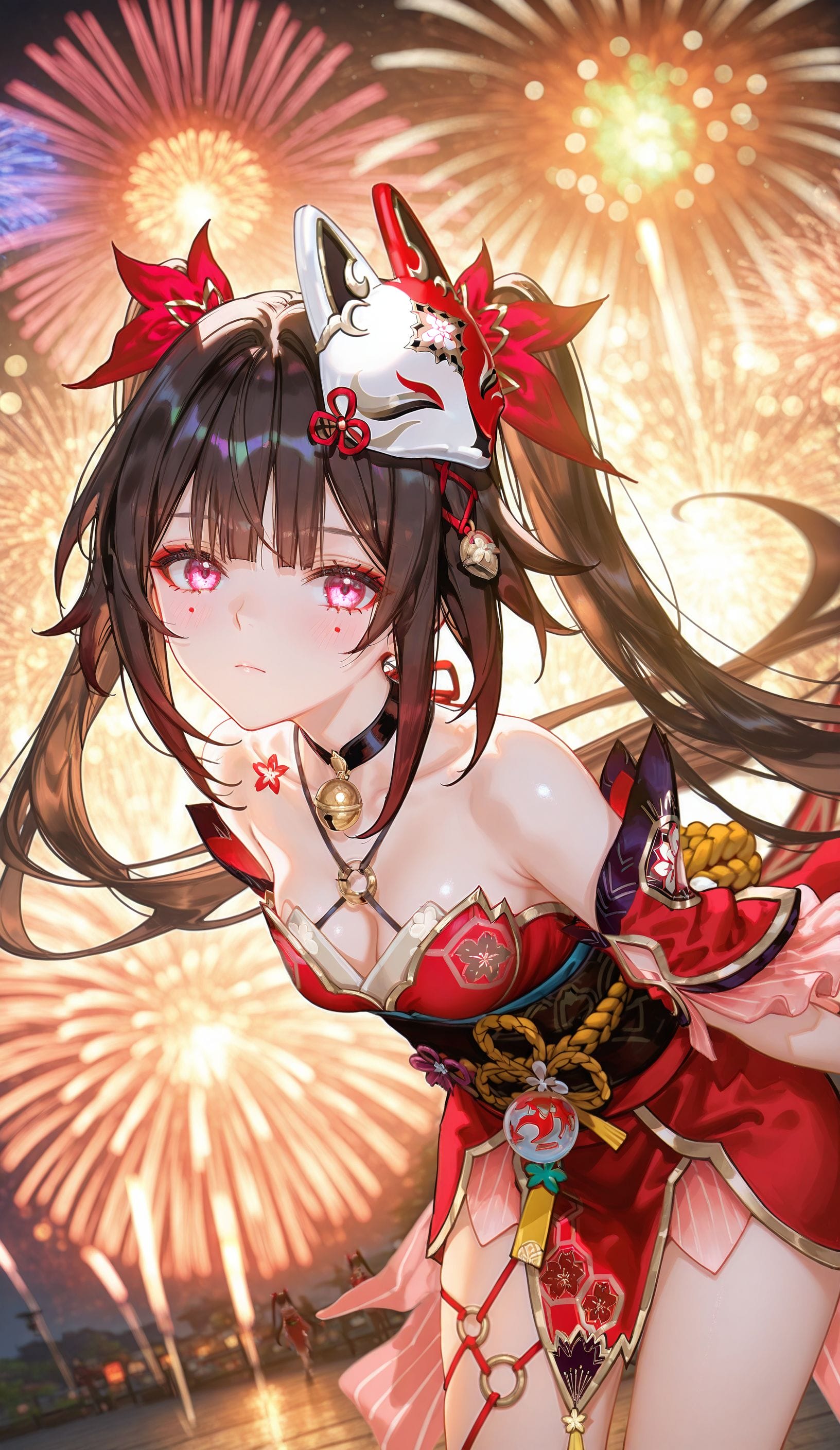 花火 崩坏星穹铁道 ai二次元壁纸 烟花