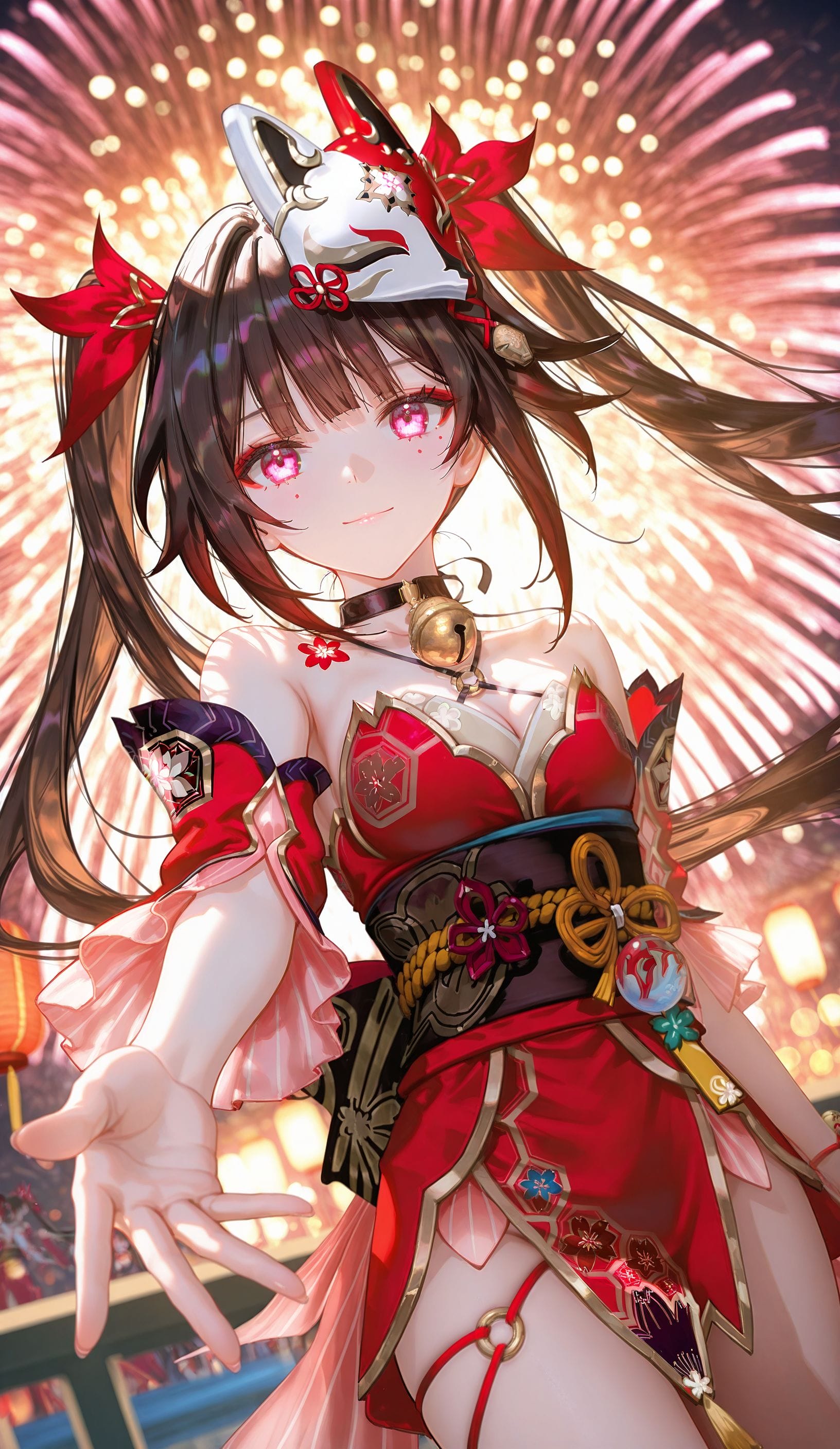 花火 崩坏星穹铁道 ai二次元壁纸 烟花