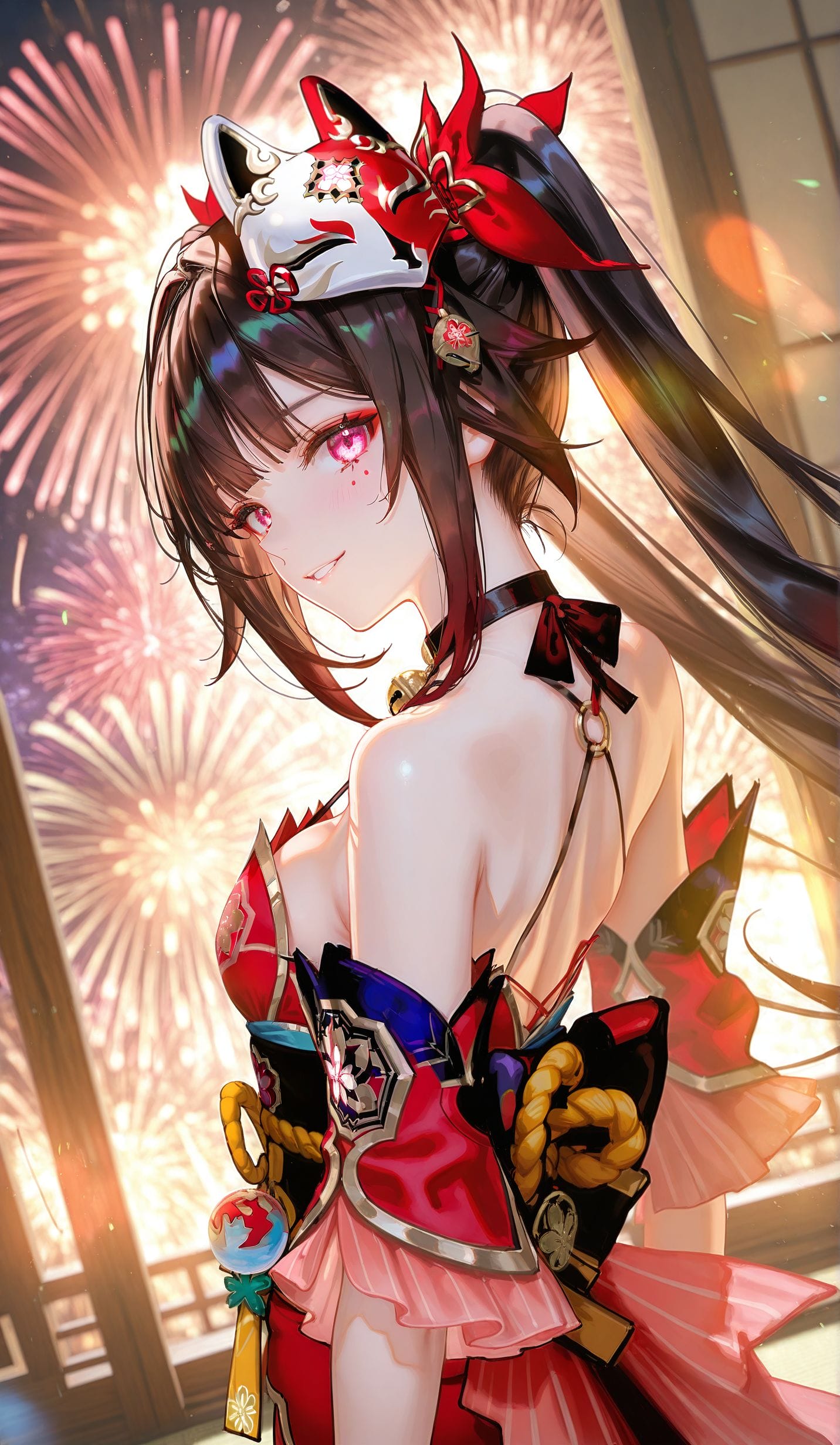 花火 崩坏星穹铁道 ai二次元壁纸 烟花