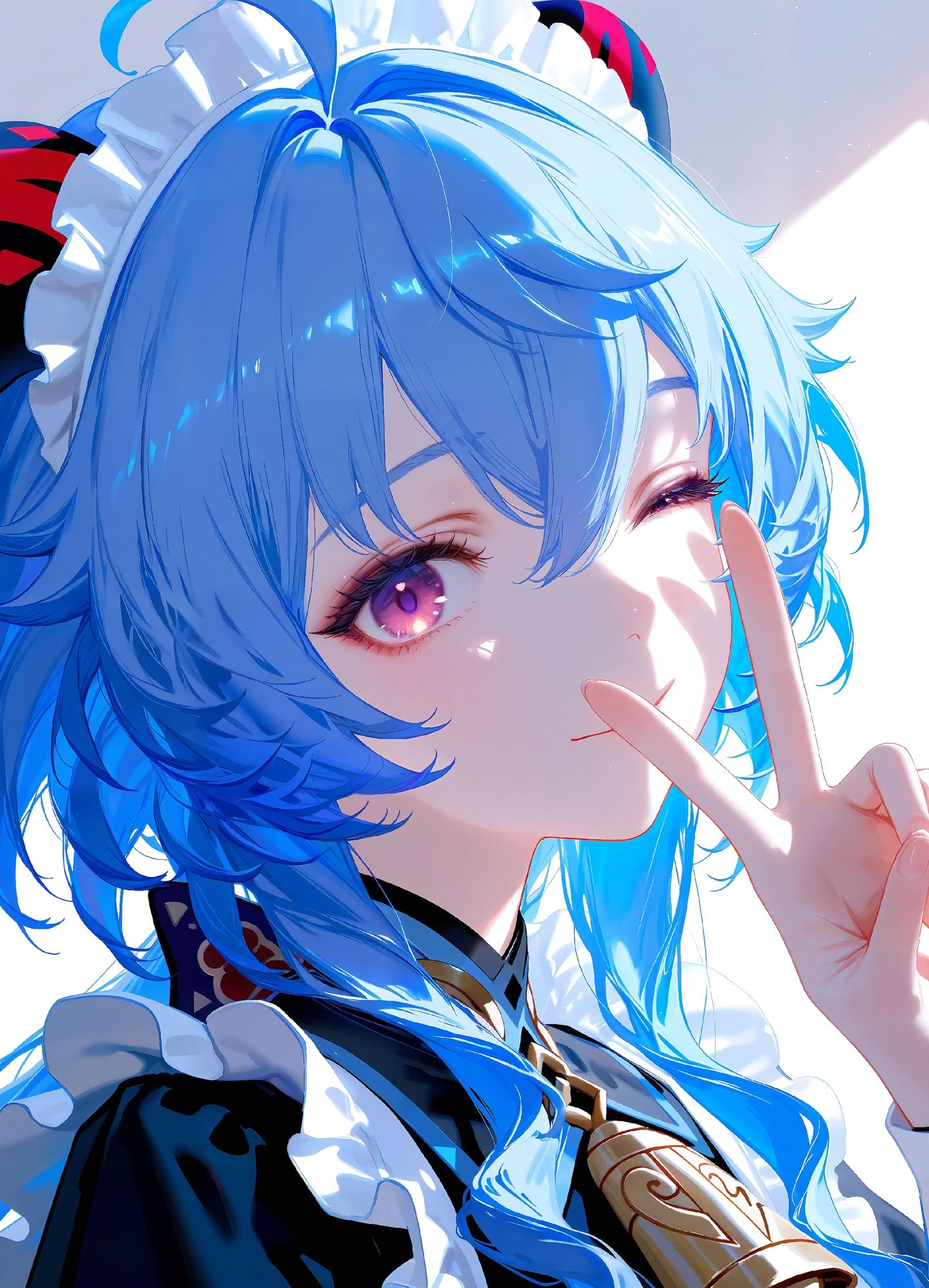 俏皮可爱 原神 胡桃 芙宁娜 申鹤 甘雨