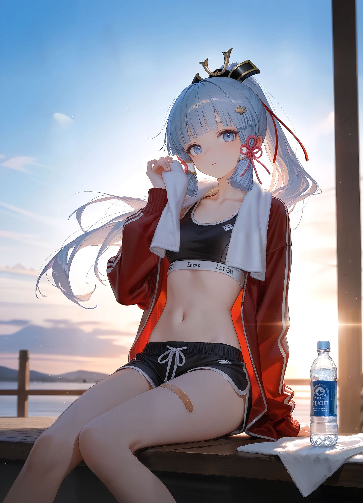 运动系列 原神 八重神子 甘雨 神里绫华 凝光