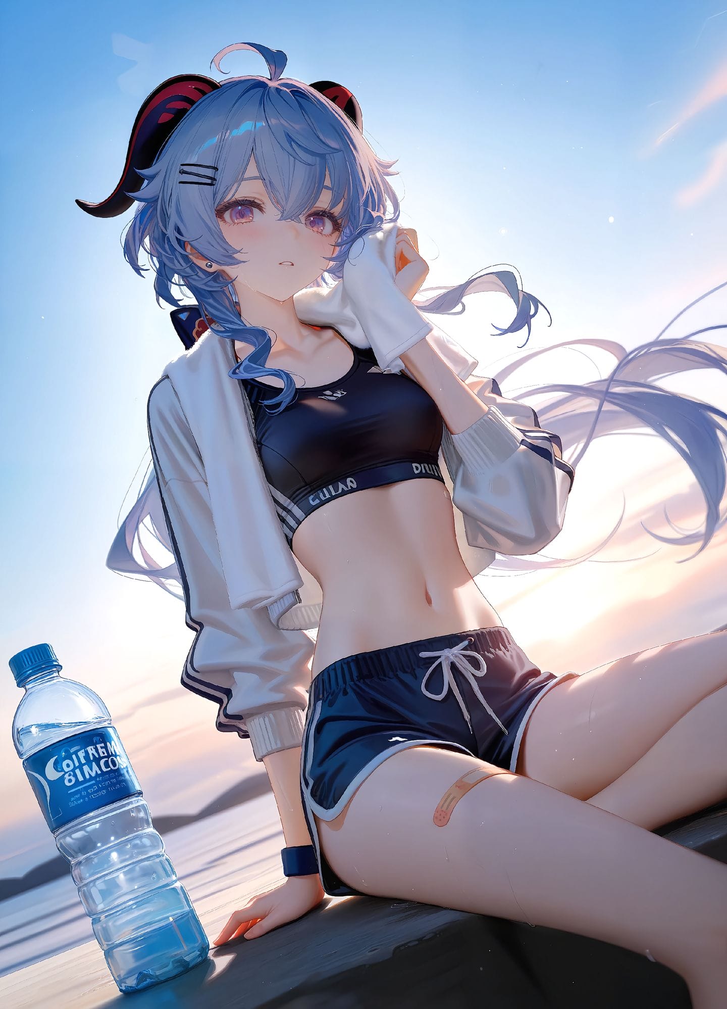 运动系列 原神 八重神子 甘雨 神里绫华 凝光