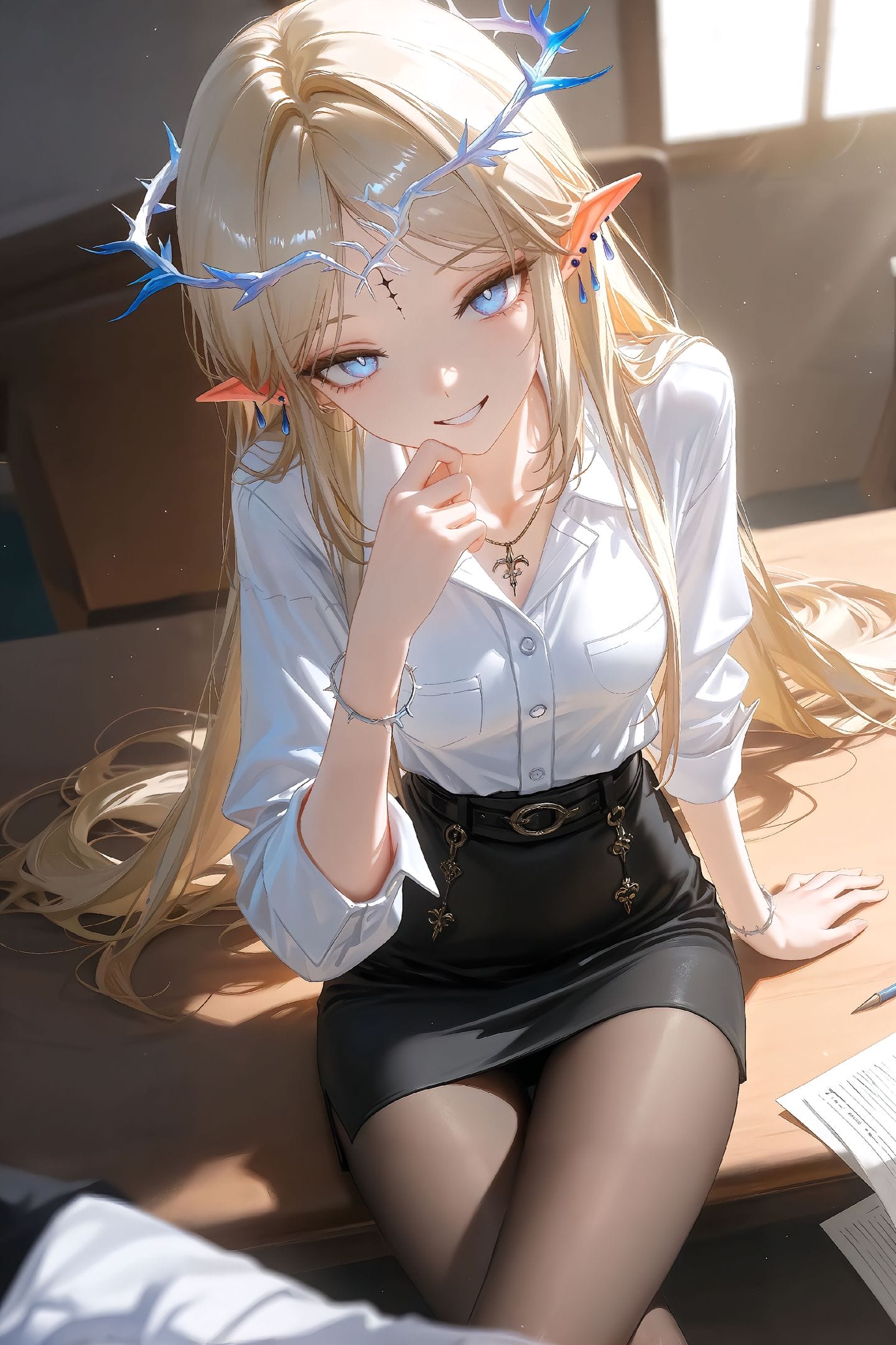 鸣潮之职场女上司 今汐 卡提希娅 奥古斯塔 芙露德莉丝