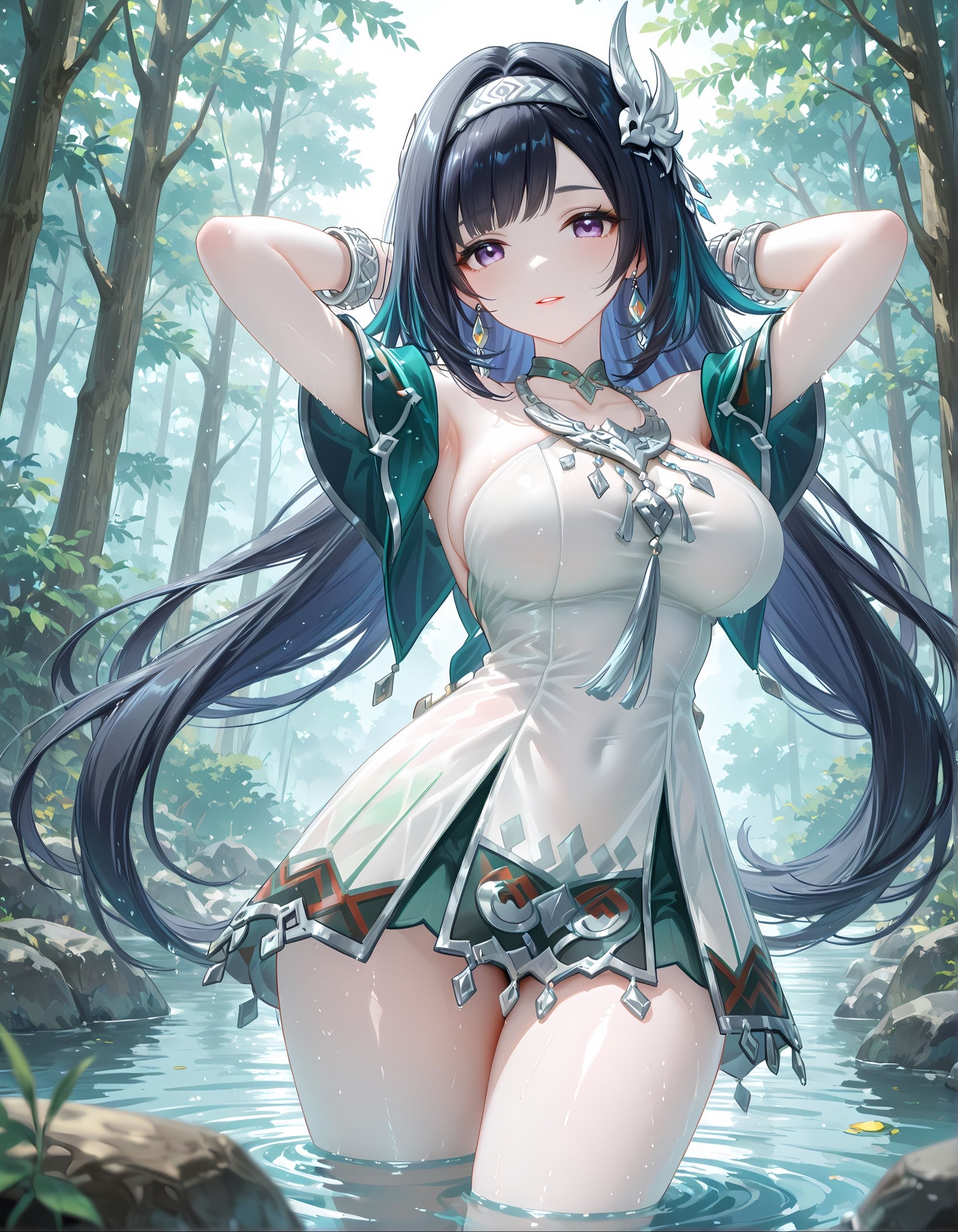 二次元游戏原神 蓝砚 壁纸收藏 分享推荐