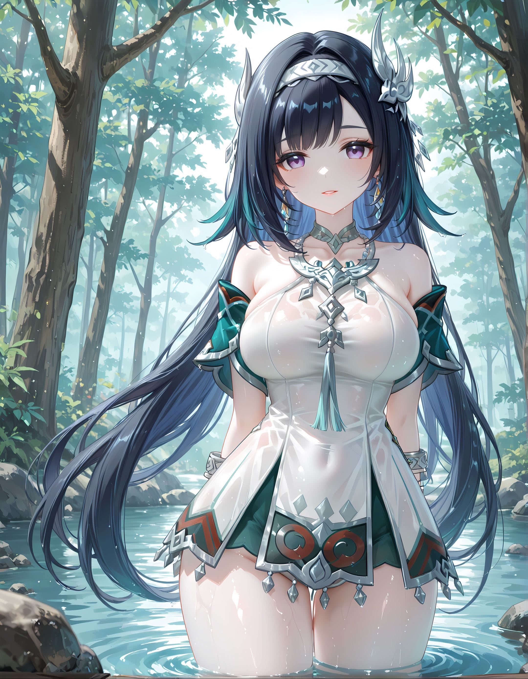 二次元游戏原神 蓝砚 壁纸收藏 分享推荐