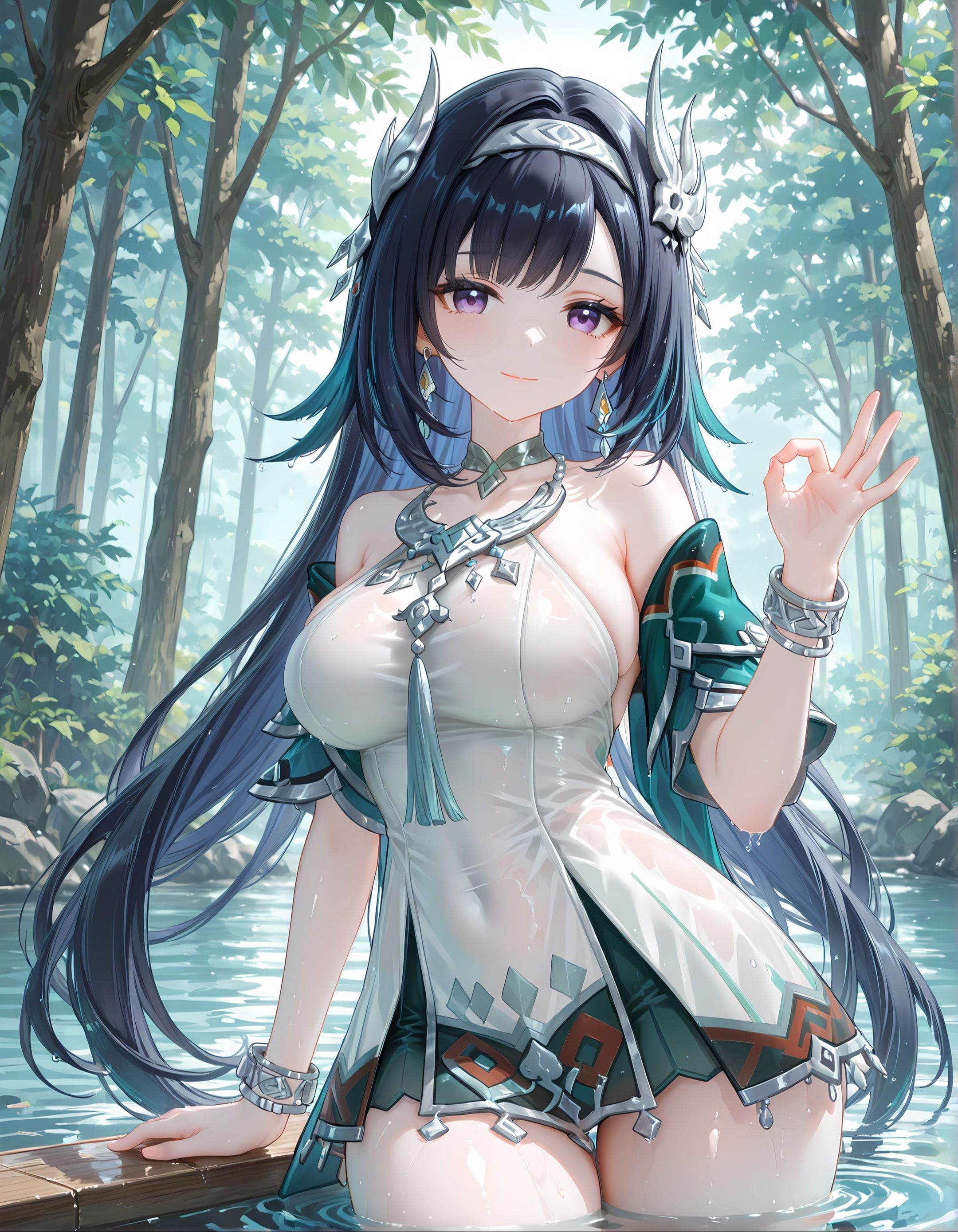 二次元游戏原神 蓝砚 壁纸收藏 分享推荐