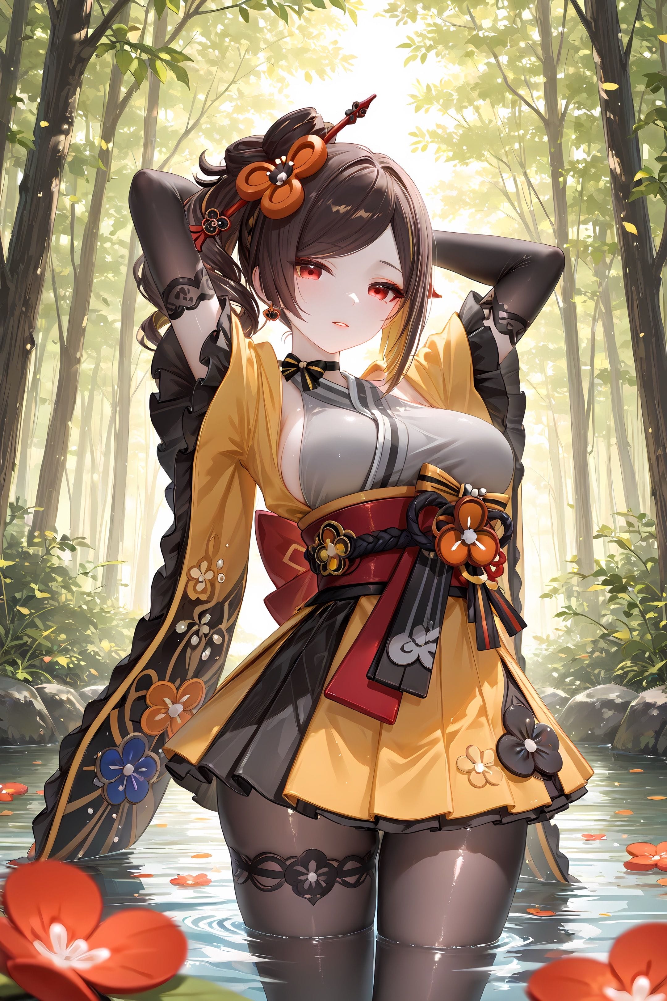 原神 千织 手机锁屏背景图片 每日更新免费下载