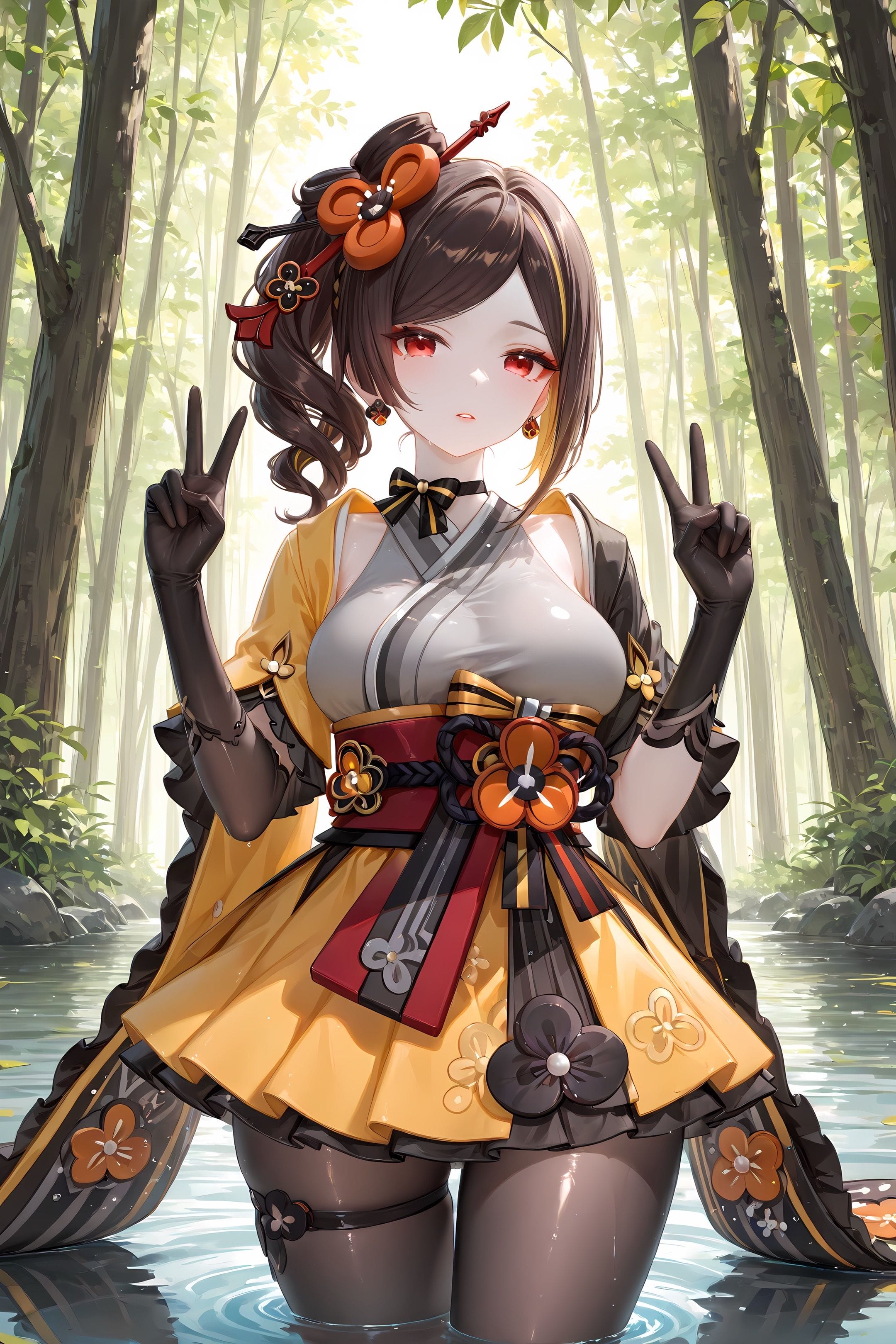 原神 千织 手机锁屏背景图片 每日更新免费下载