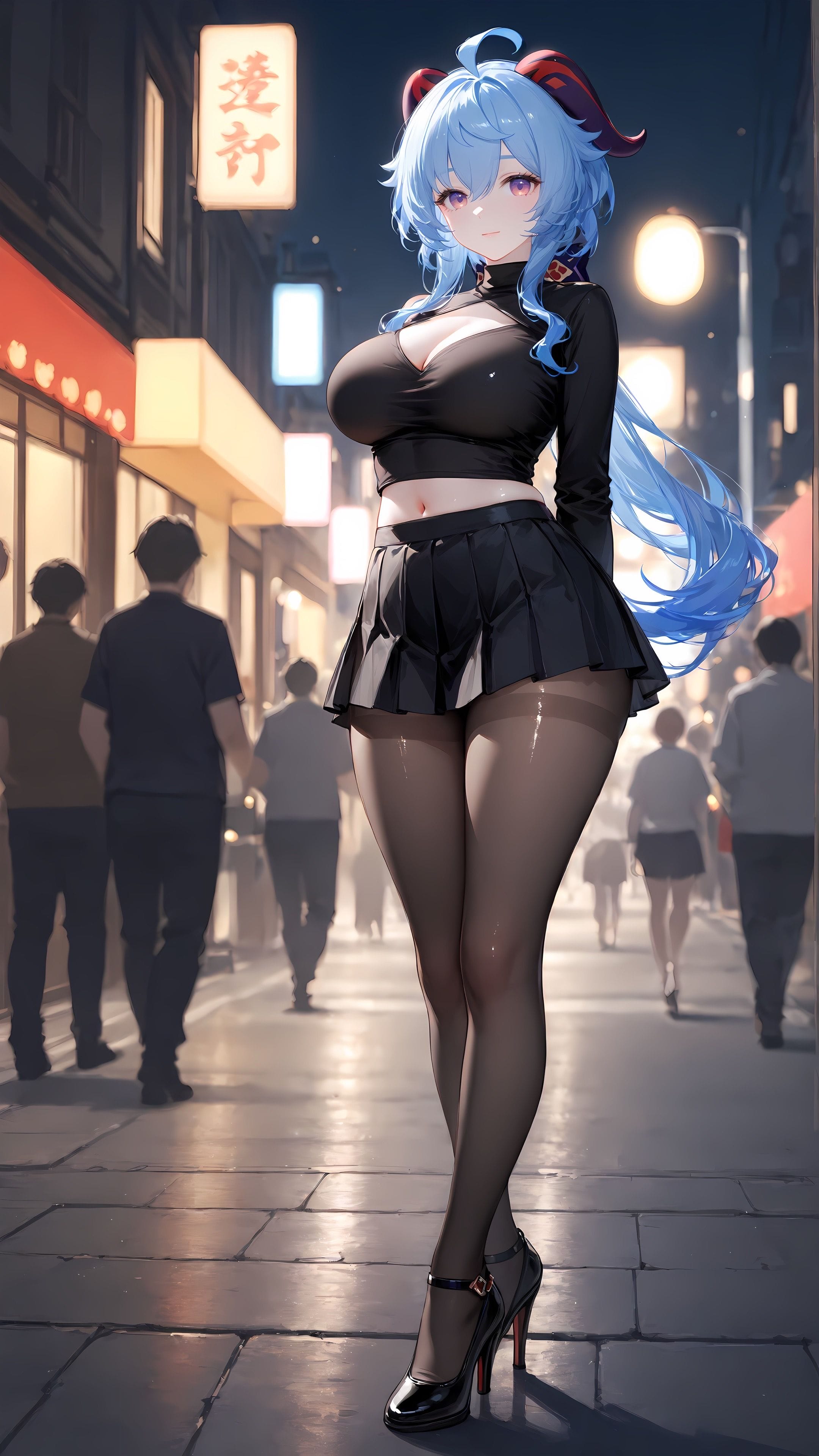 二次元游戏角色 原神 甘雨 壁纸图片网站