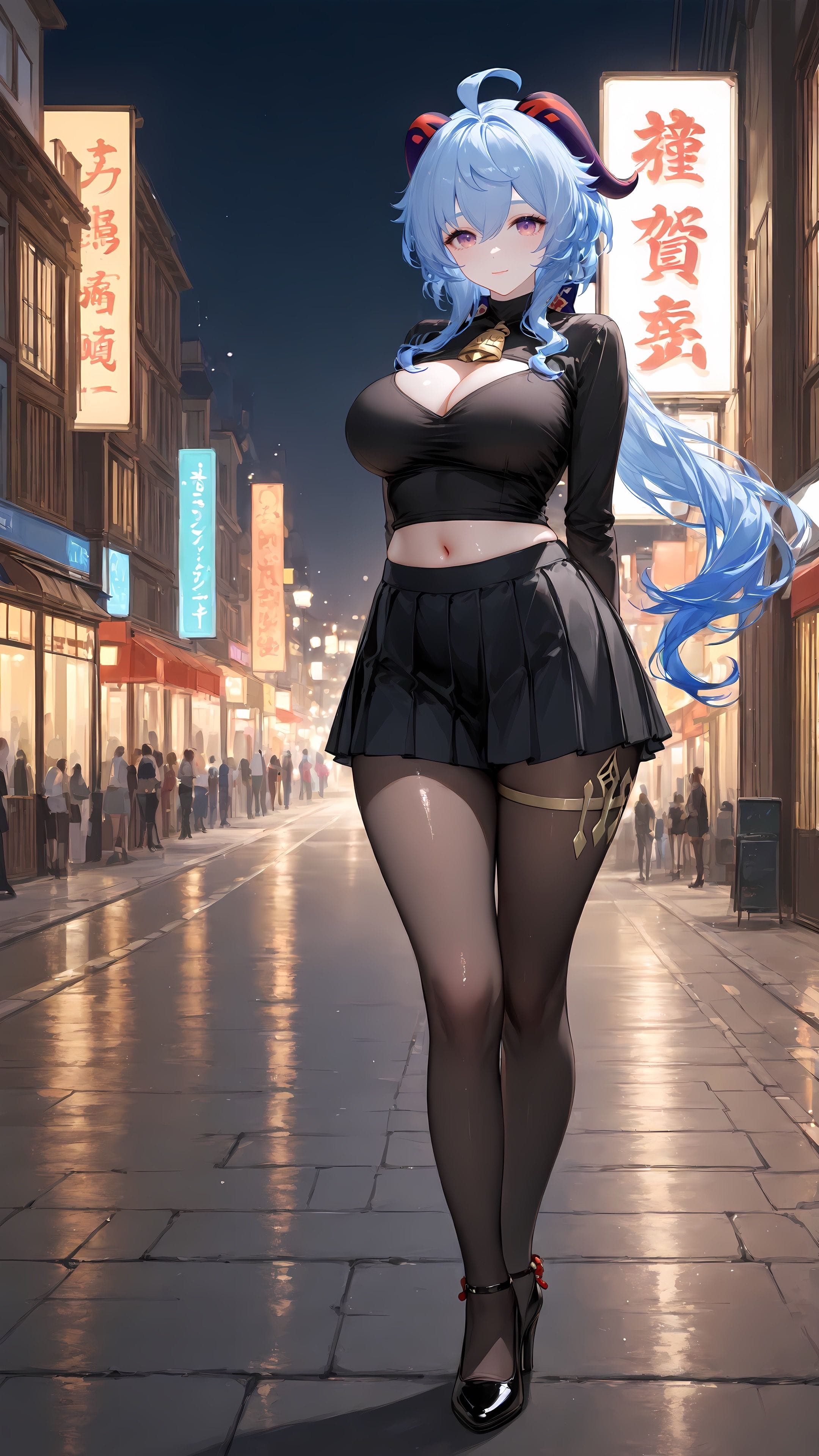 二次元游戏角色 原神 甘雨 壁纸图片网站